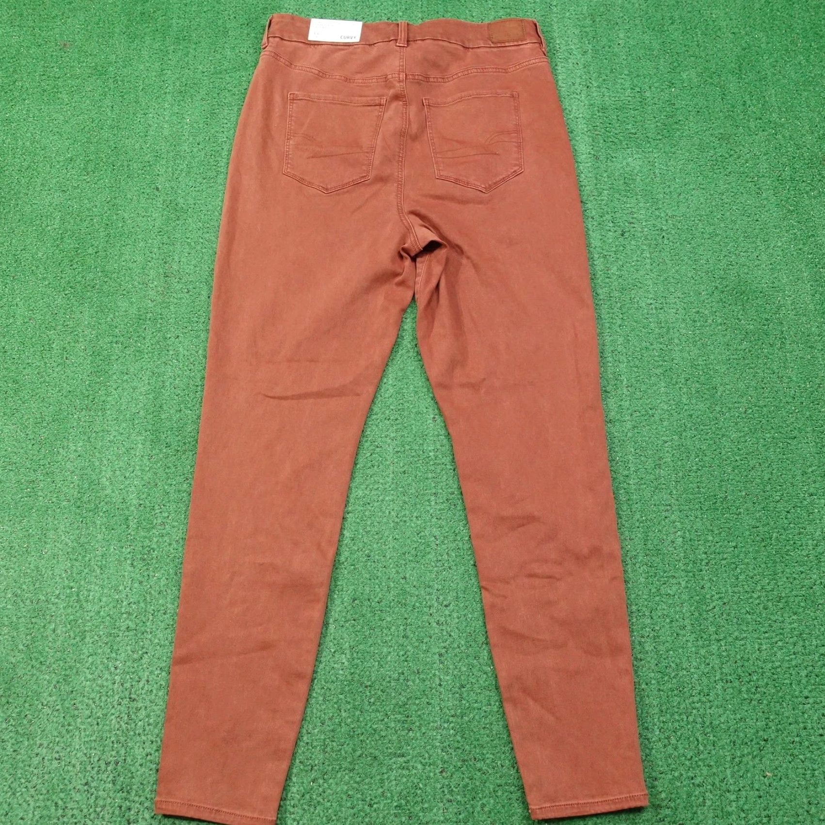American Eagle Outfitters American Eagle Outfitters Pants Womens 14 Long Curvy Super Hi-Rise Jegging Size 36" / US 14 / IT 50 - 5 Thumbnail