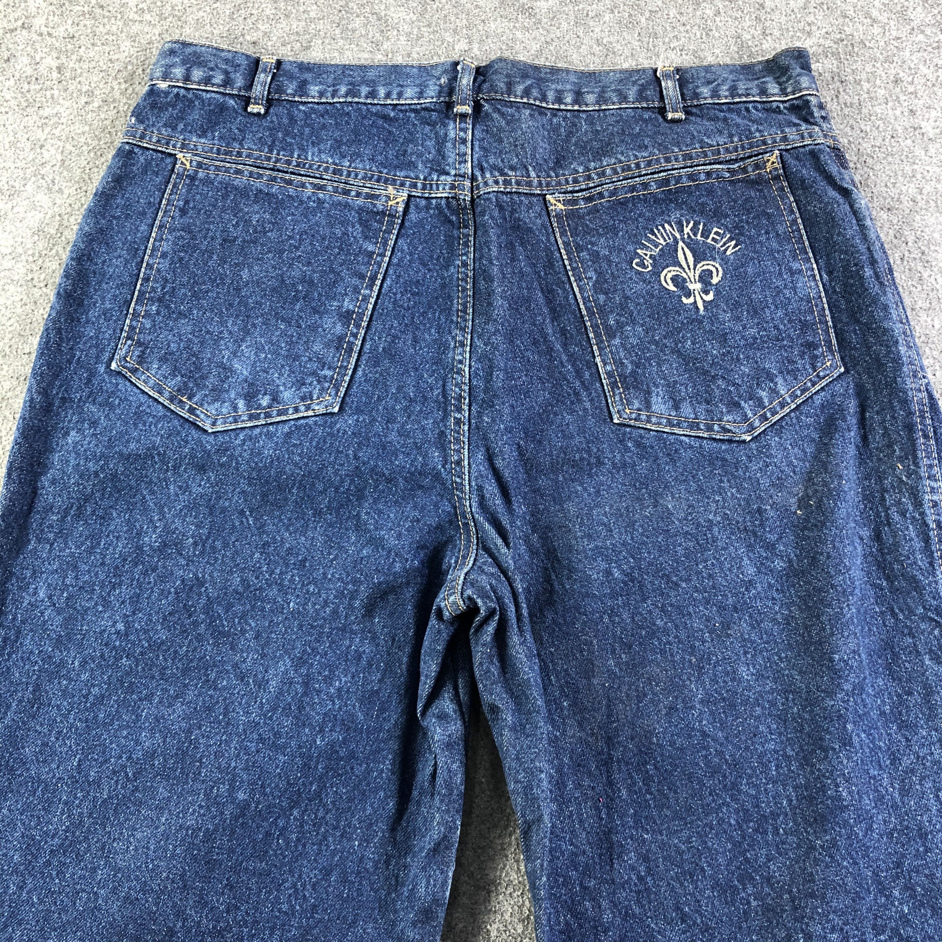Calvin Klein Vintage Blue Wash Calvin Klein Jeans-J2754 Size US 33 - 4 Thumbnail