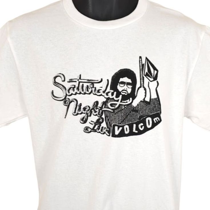 Volcom SNL T Shirt Mens Size Small White More Cowbell Will Ferrell SNL Volcom Shirt Mens White S Small Size US S / EU 44-46 / 1 - 2 Thumbnail