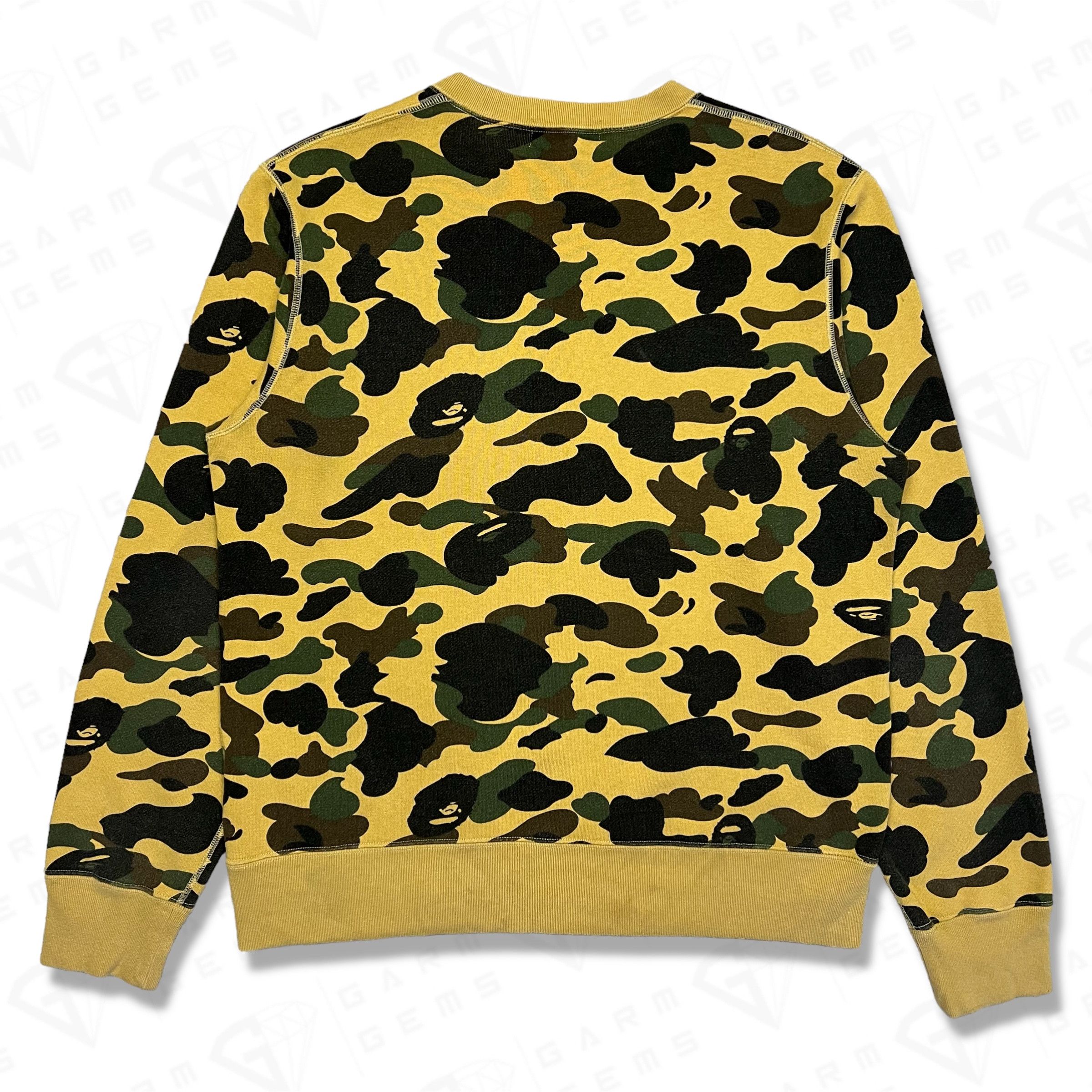 Bape A Bathing Ape 1st Camo Studs Sweatshirt Size US L / EU 52-54 / 3 - 2 Thumbnail