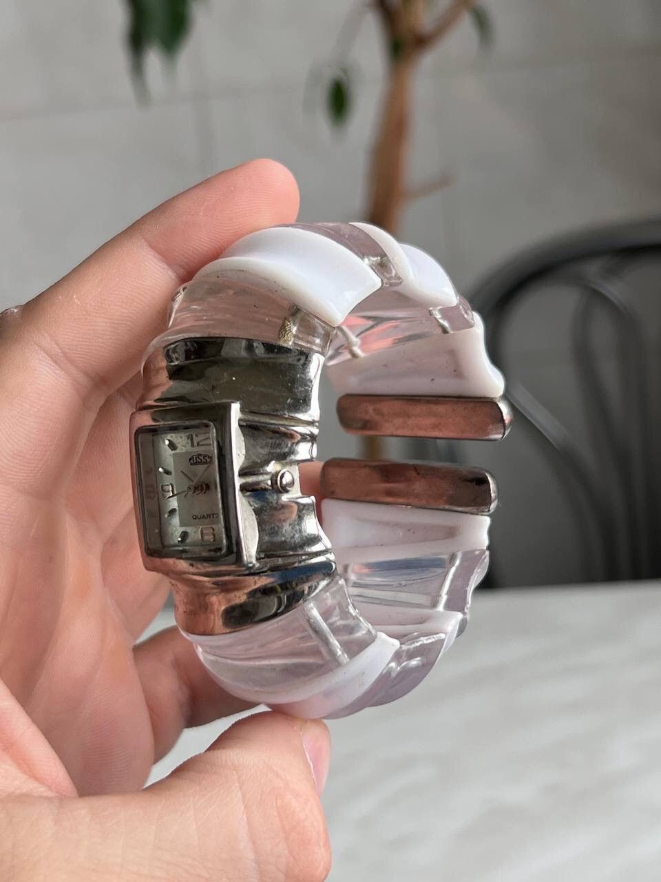 Japanese Brand × Vintage Vintage Bracelet Chunky Japanese style futuristic Watch Size ONE SIZE - 4 Thumbnail