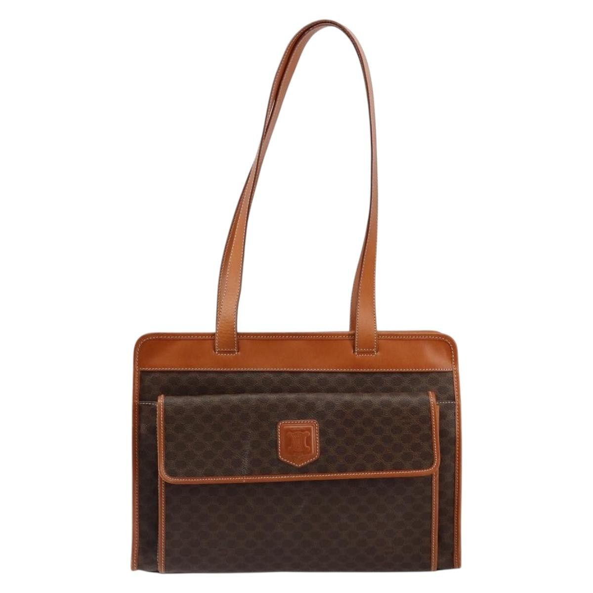 Celine Celine Vintage Macadam Canvas and Leather Size ONE SIZE - 1 Thumbnail