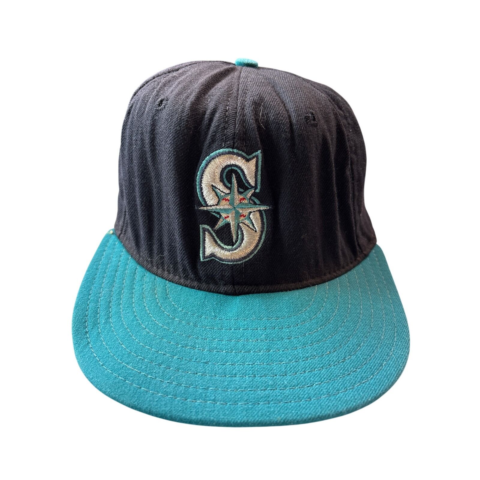 New Era VTG Seattle Mariners New Era Diamond Collection 5950 7 5/8 Size ONE SIZE - 1 Thumbnail