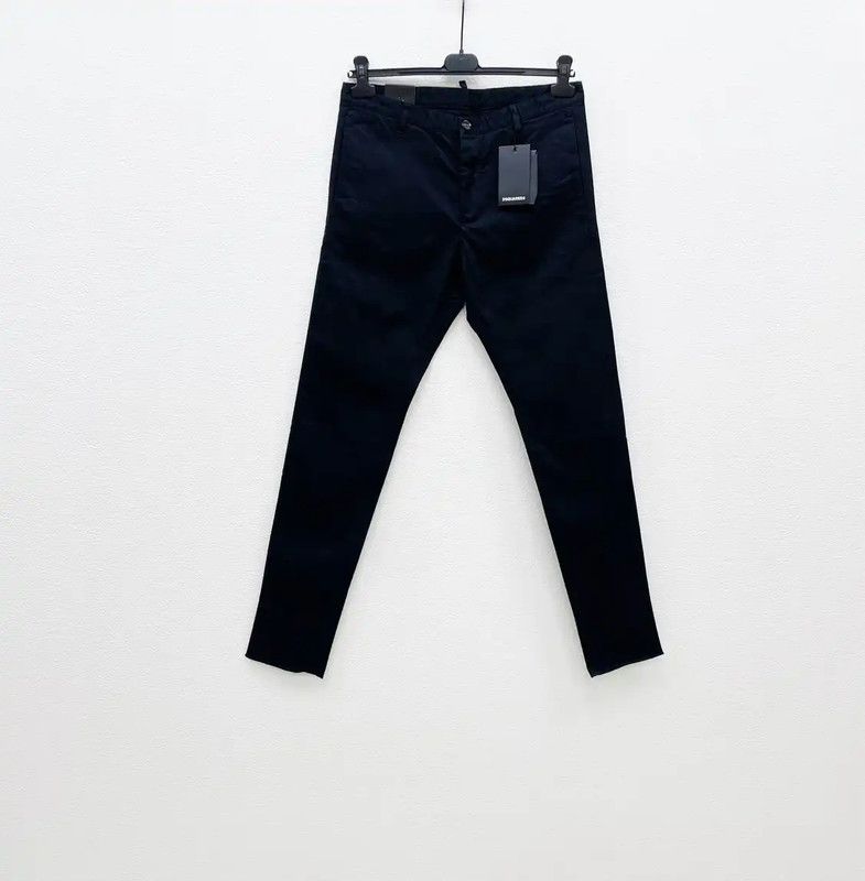 DSQUARED2 Black Casual Pants for Men 0089