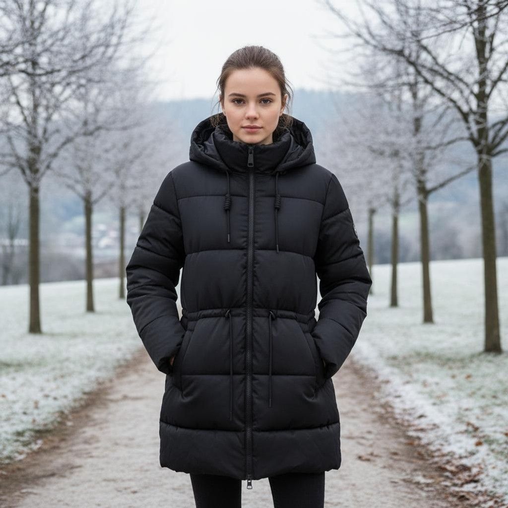 Rebecca Minkoff Navy Puffer Winter Coat Size Medium