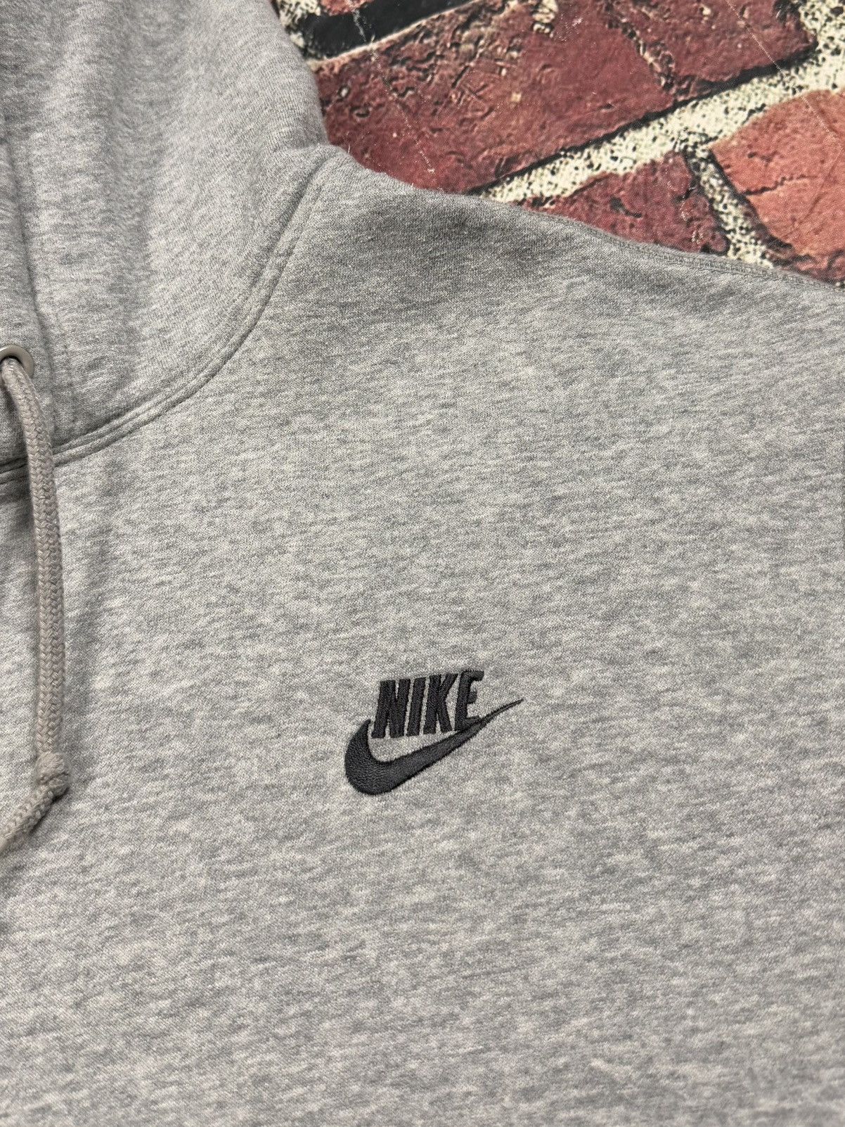 Nike Y2K 2000s Nike Sportswear Hoodie Swoosh Spell Out Sweatshirt Size US XL / EU 56 / 4 - 6 Thumbnail