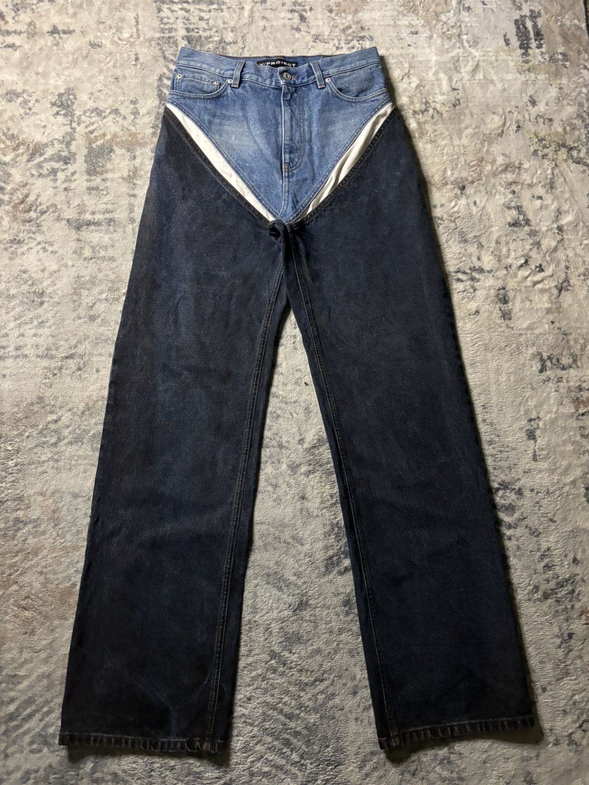 Y/Project Y Project Cut Out Denim Size US 29 - 1 Thumbnail