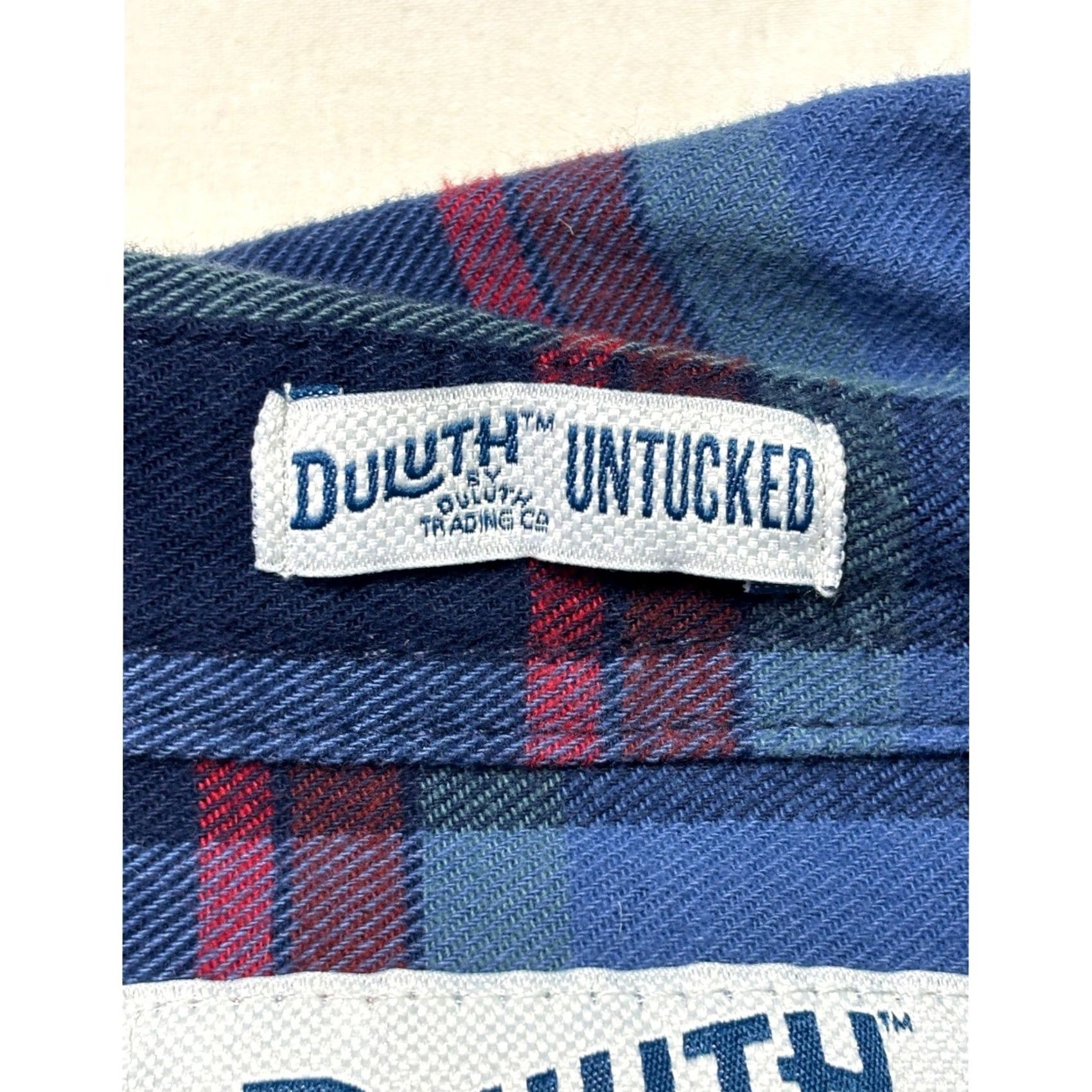 Duluth Trading Company Duluth Trading Men's L Relaxed Fit Plaid Flannel Long Sleeve Button Up Shirt Size US L / EU 52-54 / 3 - 4 Thumbnail