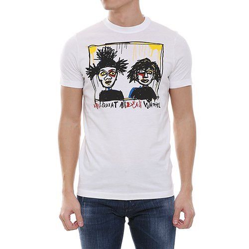 Andy Warhol × Dsquared2 × Jean-Michel Basquiat 🇮🇹 Y2K Dsquared2 Andy Warhol Jean Michael Basquiat T-Shirt Size US L / EU 52-54 / 3 - 2 Thumbnail