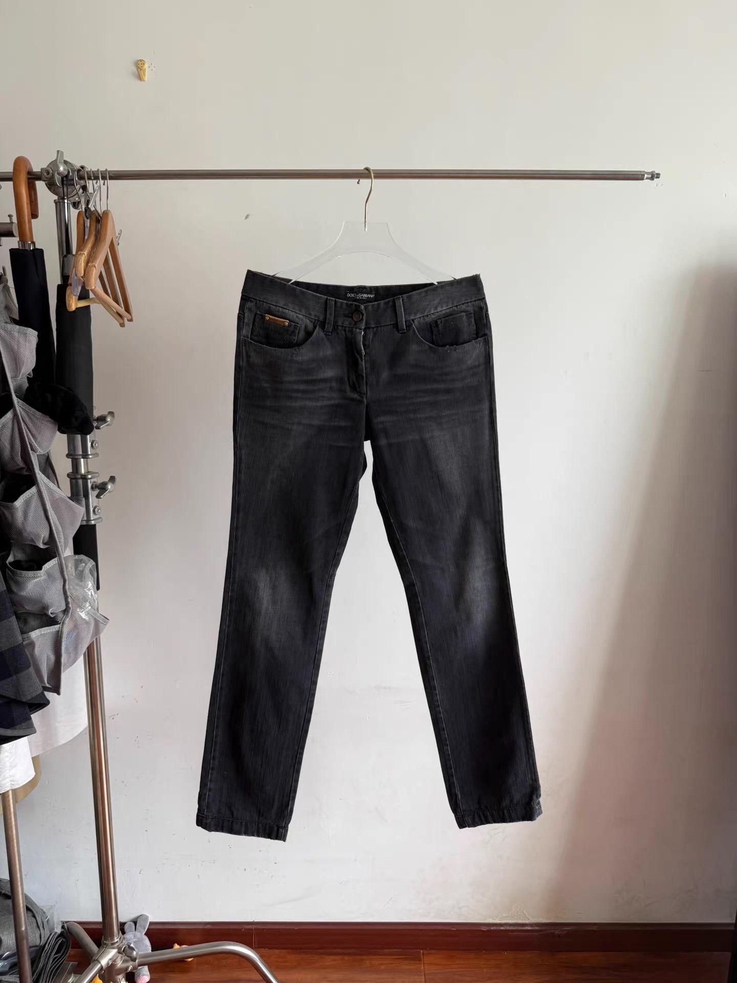 Dolce & Gabbana Dolce & Gabbana DG Black Jeans Q17 Size US 32 / EU 48 - 1 Thumbnail