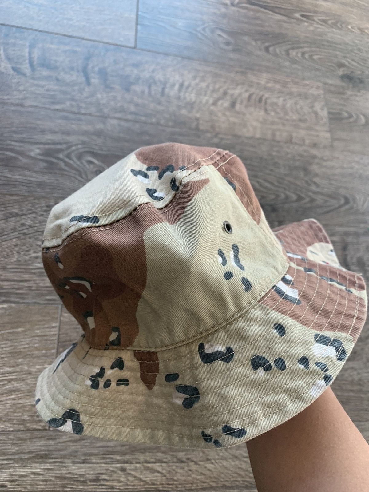 Vintage Desert Camo Army Bucket Hat Size ONE SIZE - 1 Thumbnail