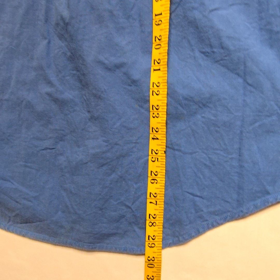 Bugle Boy Vintage Bugle Boy Blue Button-Up Logo Patch M Shirt 90s Size US XL / EU 56 / 4 - 18 Thumbnail
