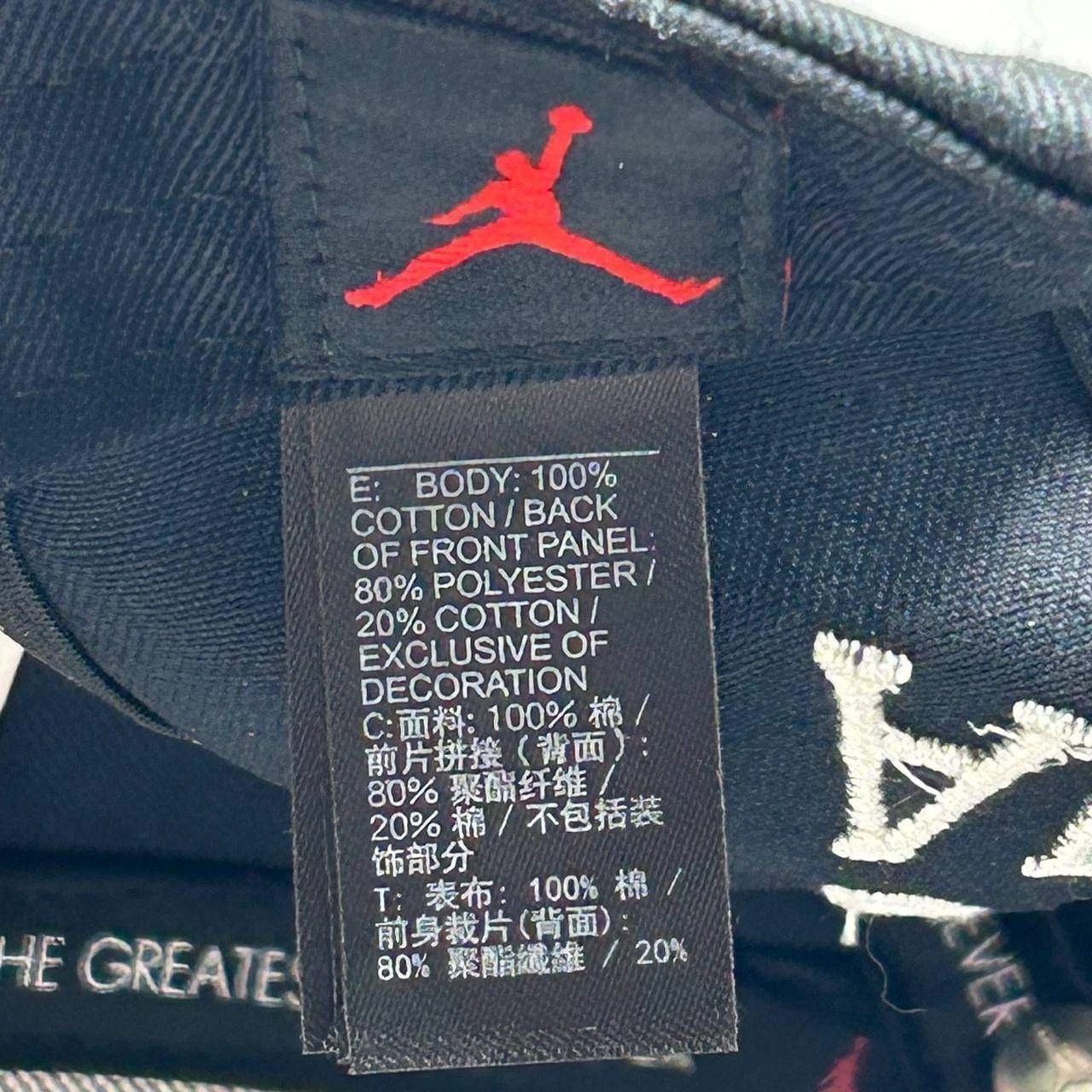 Jordan Brand Air Jordan Pro Hat Men Black White Nike Air Snap Back Cap Size ONE SIZE - 3 Thumbnail
