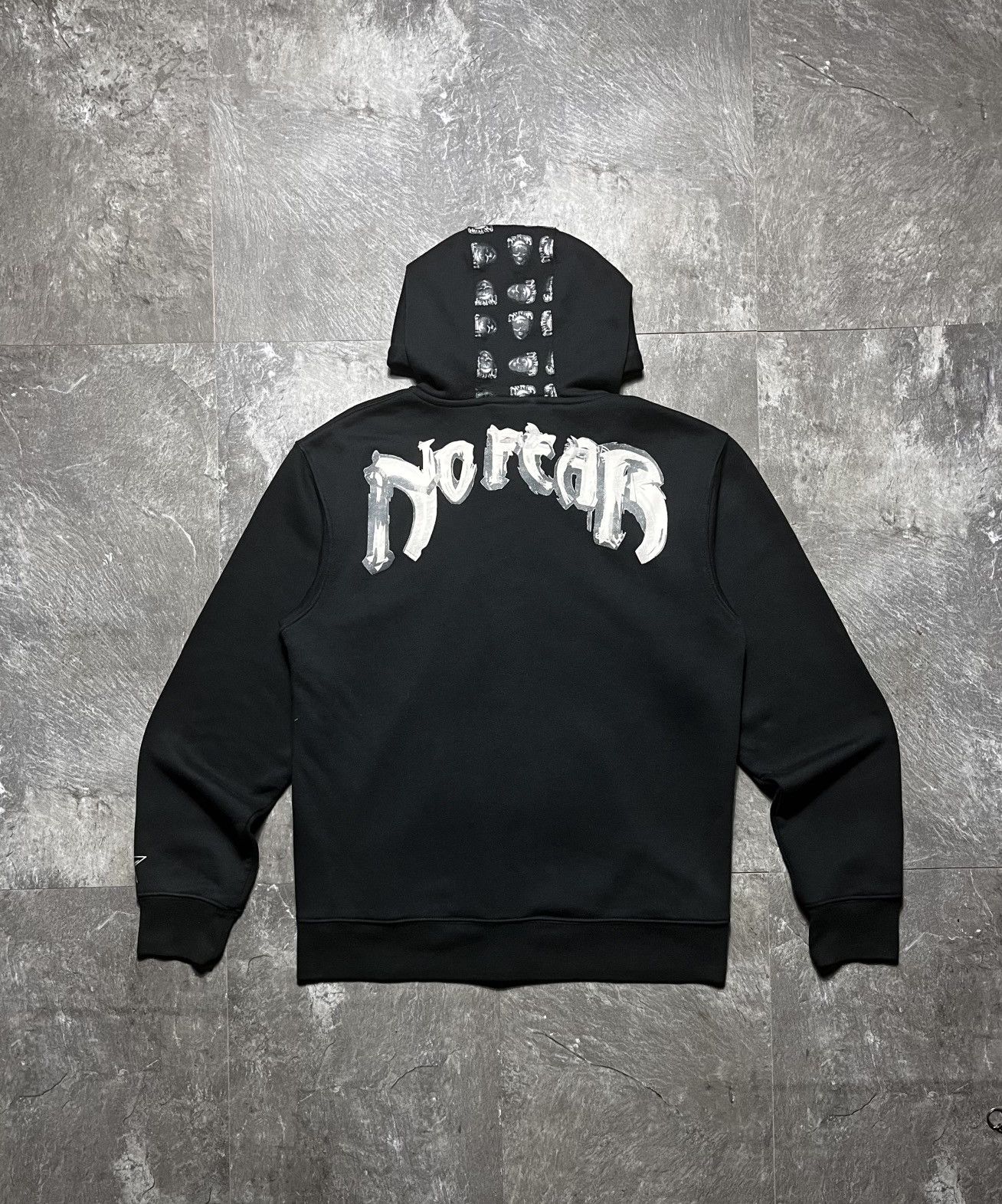 No Fear No Fear Skull Bones Zip Hoodie Japanese Vintage 90s Y2k Size US S / EU 44-46 / 1 - 7 Thumbnail