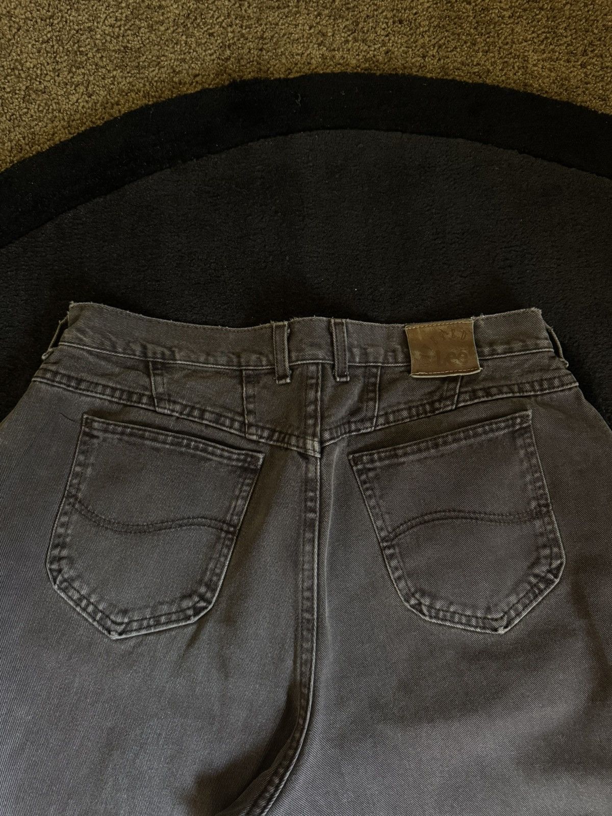 Vintage Vintage Taupe Denim Pants 34/30 Size US 34 / EU 50 - 4 Thumbnail