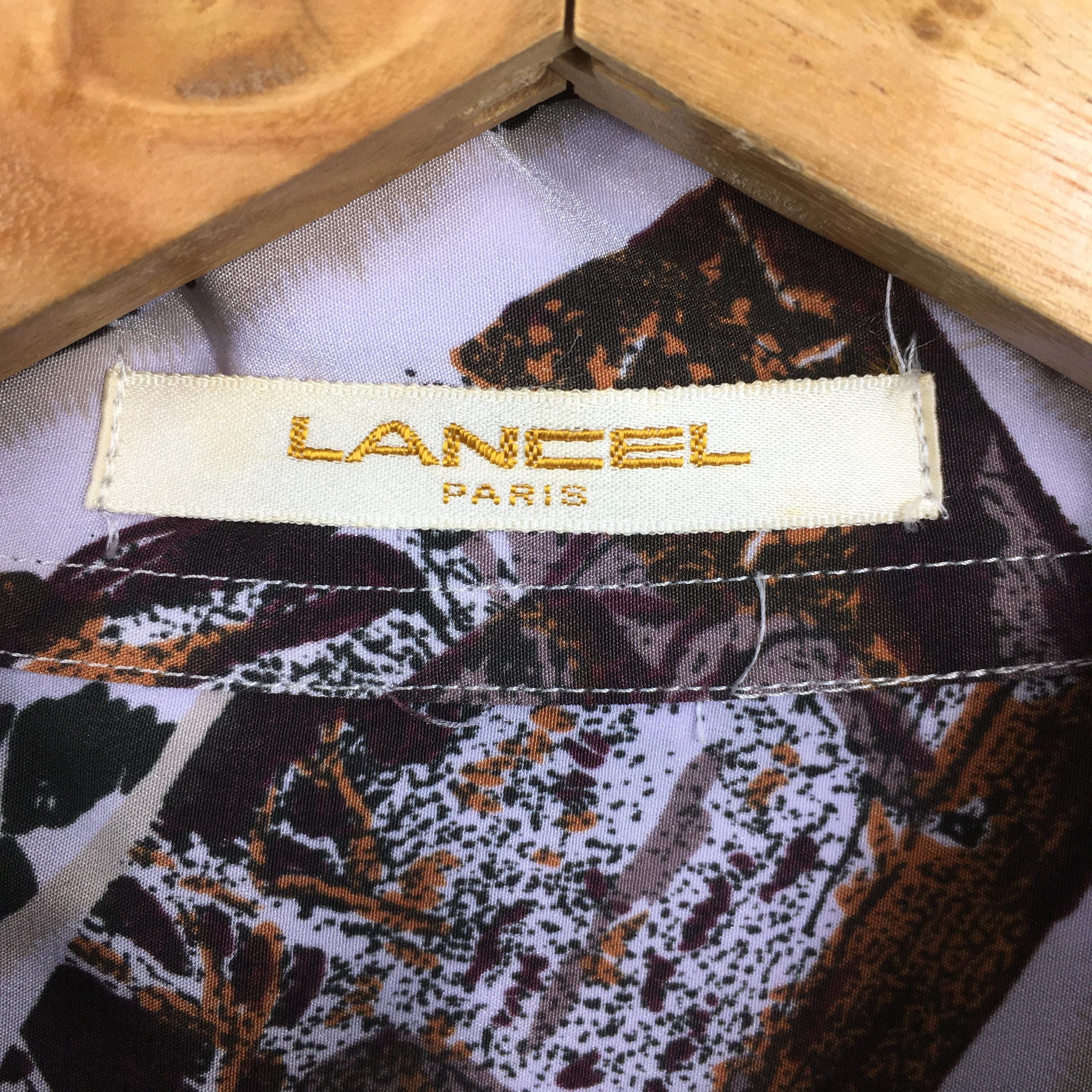 Lancel Vintage Lancel Paris Animal Prints Shirt Large Size US L / EU 52-54 / 3 - 5 Thumbnail