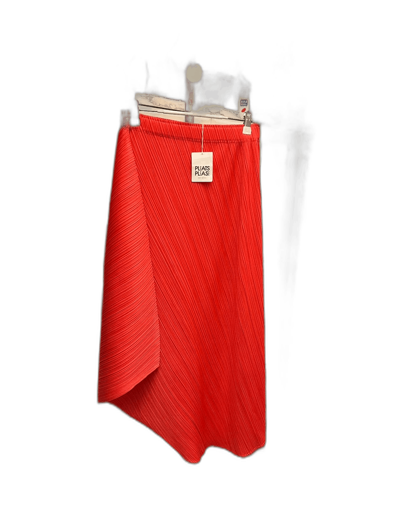 Issey Miyake Issey Miyake Pleated Asymmetrical Skirt-yf Size US 26 / EU 42 - 1 Thumbnail