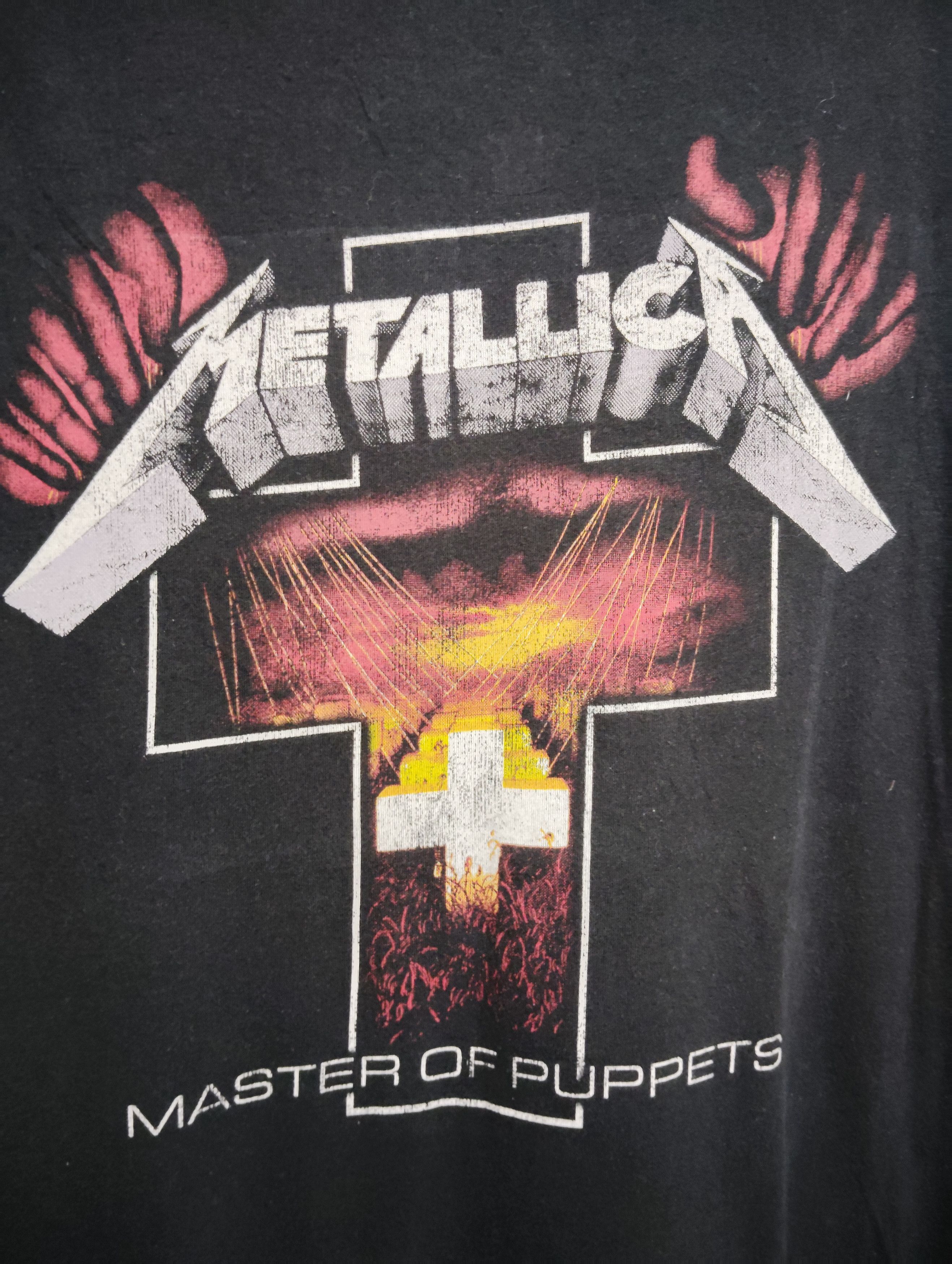 Band Tees METALICA MASTER OF PUPPETS ORIGINAL MERCHANDISE Size US L / EU 52-54 / 3 - 3 Thumbnail