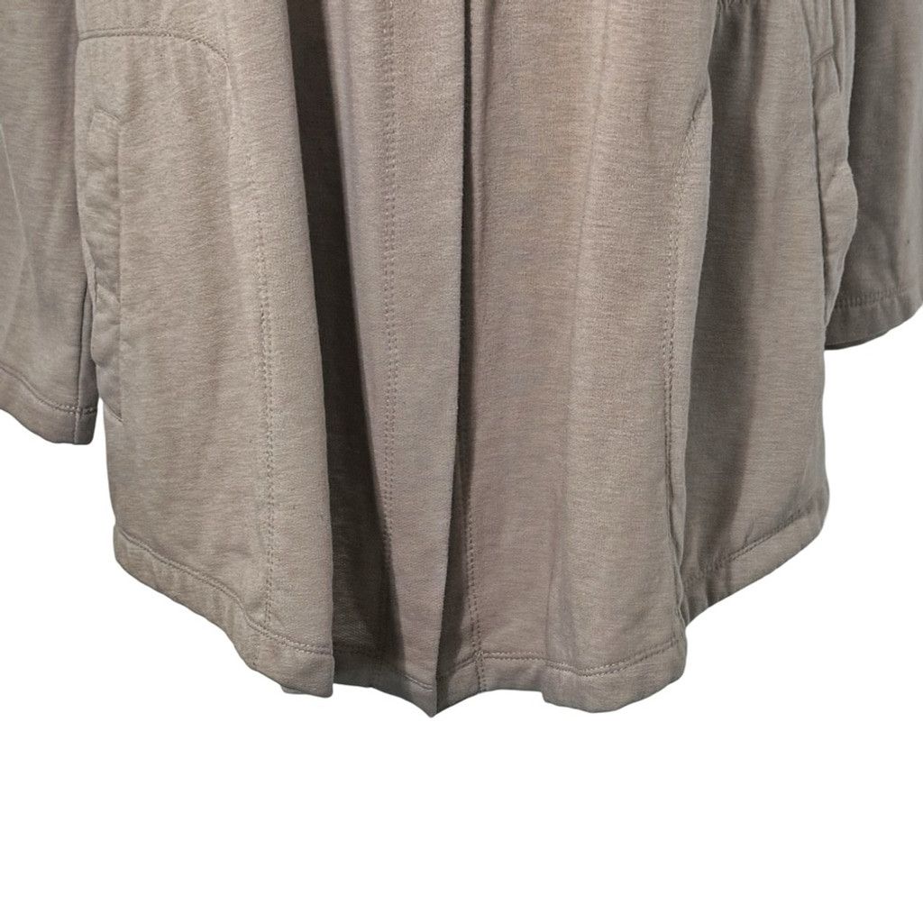 Other NWOT FRENCH LAUNDRY Women's Tan Luxury Open Hoodie Jacket 2X Size XXL / US 16-18 / IT 52-54 - 4 Thumbnail