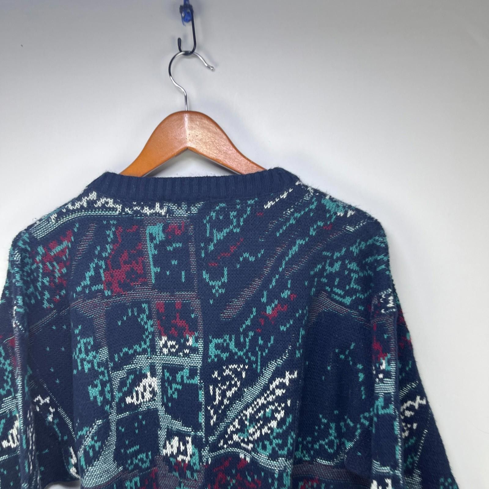 Vintage Vintage Coogi Style London Fog Knit Sweater XL 3D Pattern Size US XL / EU 56 / 4 - 9 Thumbnail