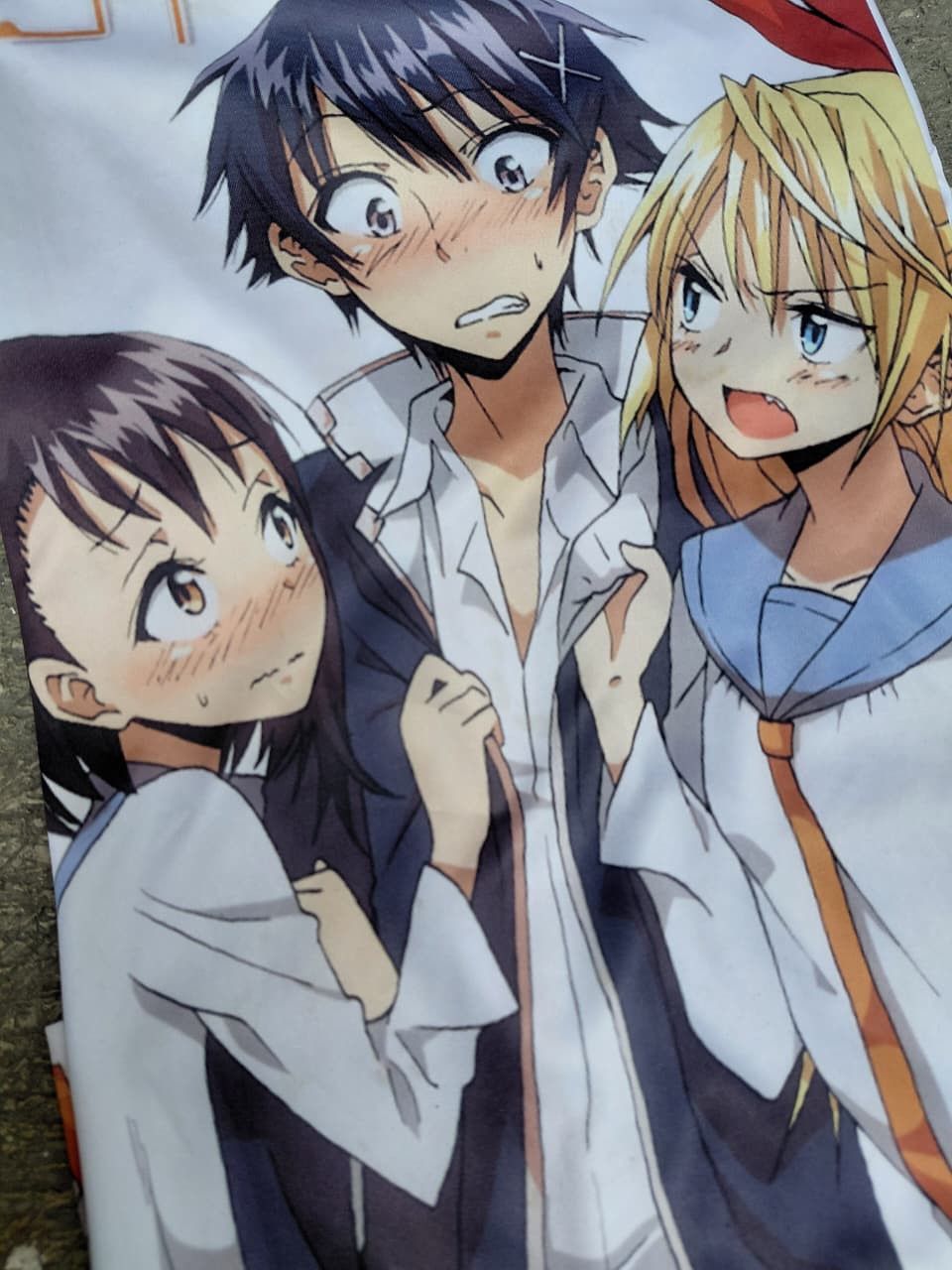 Vintage nisekoi anime shirt heavy polyster