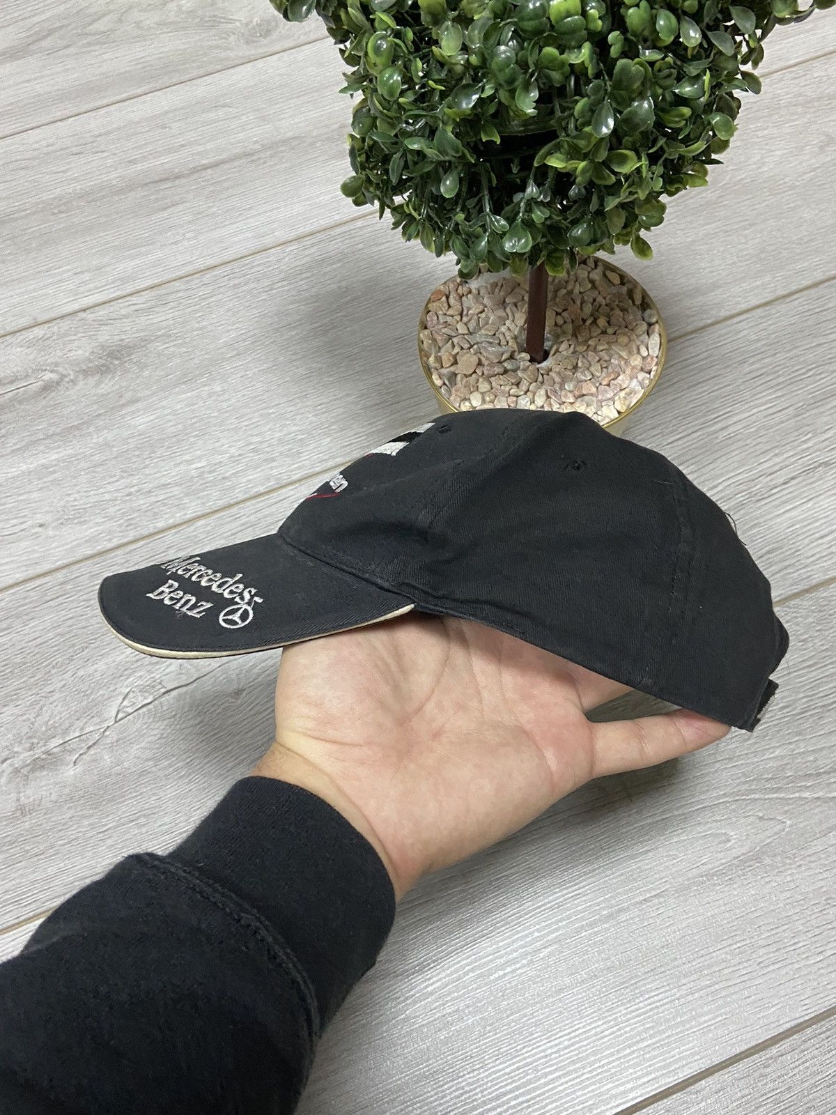 Mercedes-Benz Mercedes Benz Mclaren vintage big logo cap racing Size ONE SIZE - 5 Thumbnail