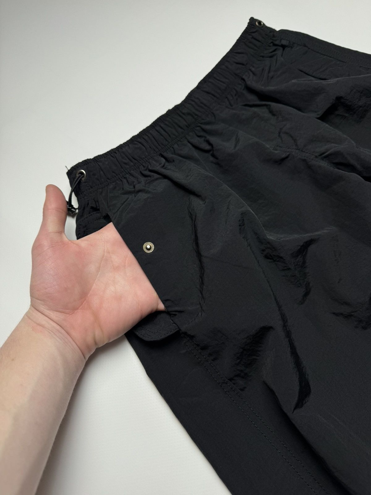 Bershka Bershka Black Parachute Pants Size US 26 / EU 42 - 9 Thumbnail