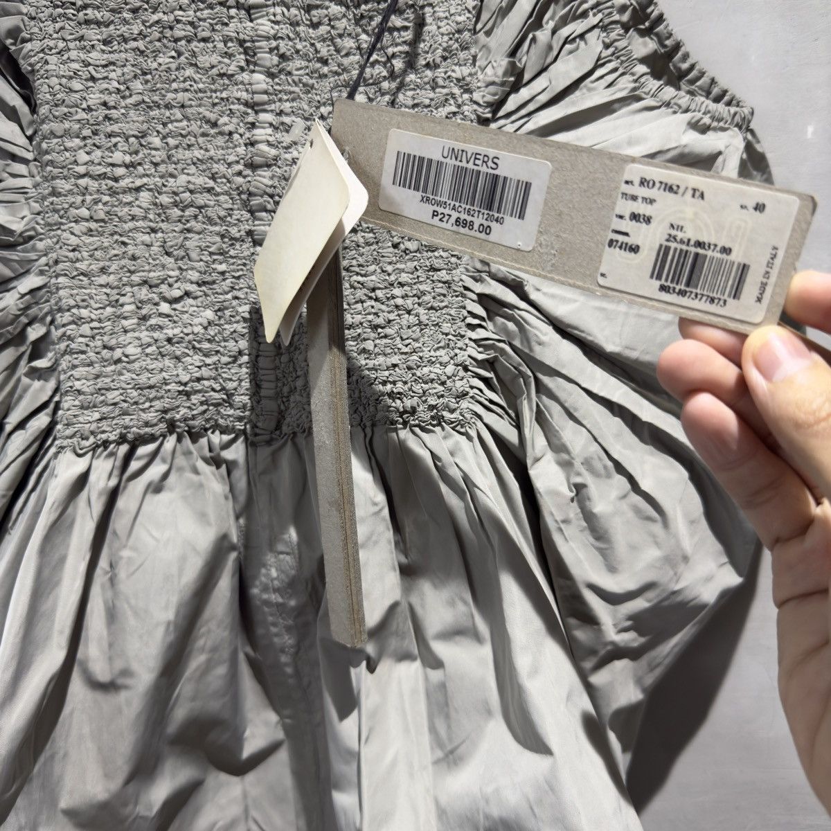 Rick Owens × Rick Owens Drkshdw × Rick Owens Lilies Rick Owens s/s 2013 island tube top Size M / US 6-8 / IT 42-44 - 5 Thumbnail