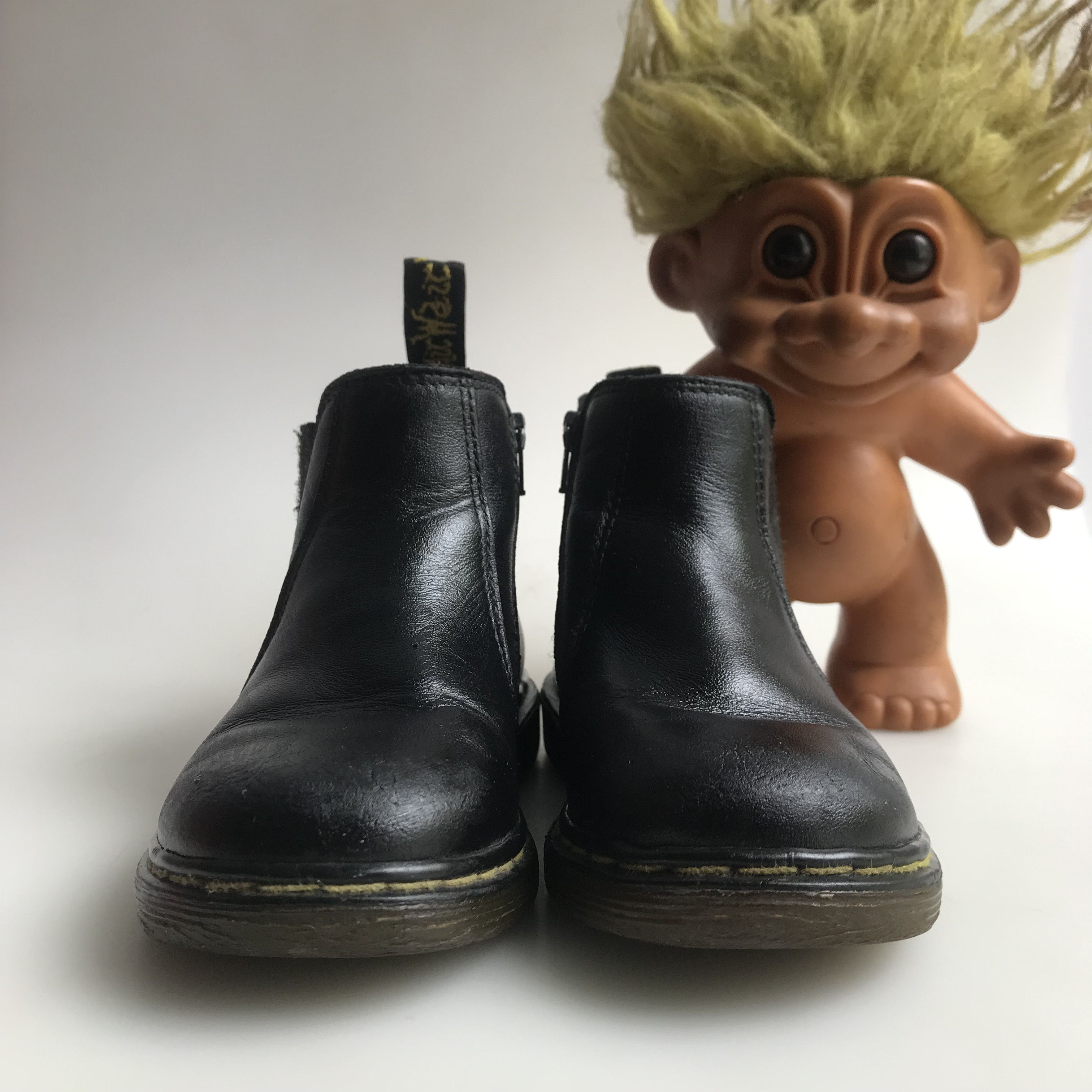 Dr. Martens Dr Martens kids boots Chelsea Boots Black Smooth leather Size US 5 / EU 37 - 5 Thumbnail
