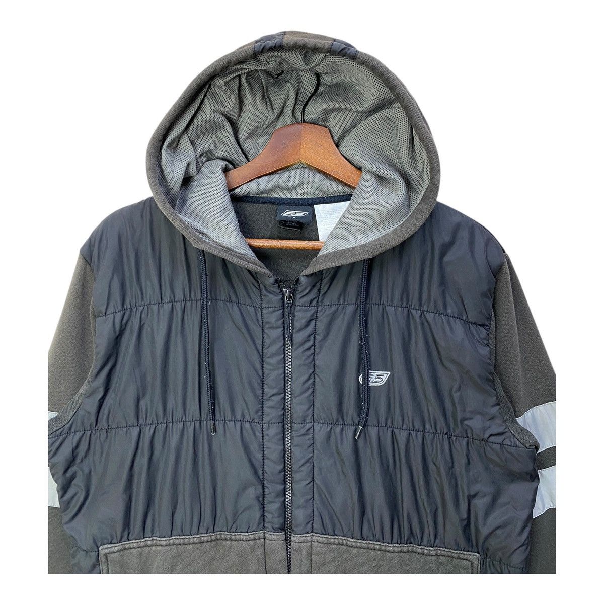 Diesel Diesel two-fabric jacket with hood collar and front pockets Size US M / EU 48-50 / 2 - 2 Thumbnail