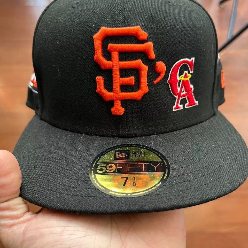 New Era San Francisco Giants New Era fitted cap size 7 1/8 #MLB Size ONE SIZE - 1 Thumbnail