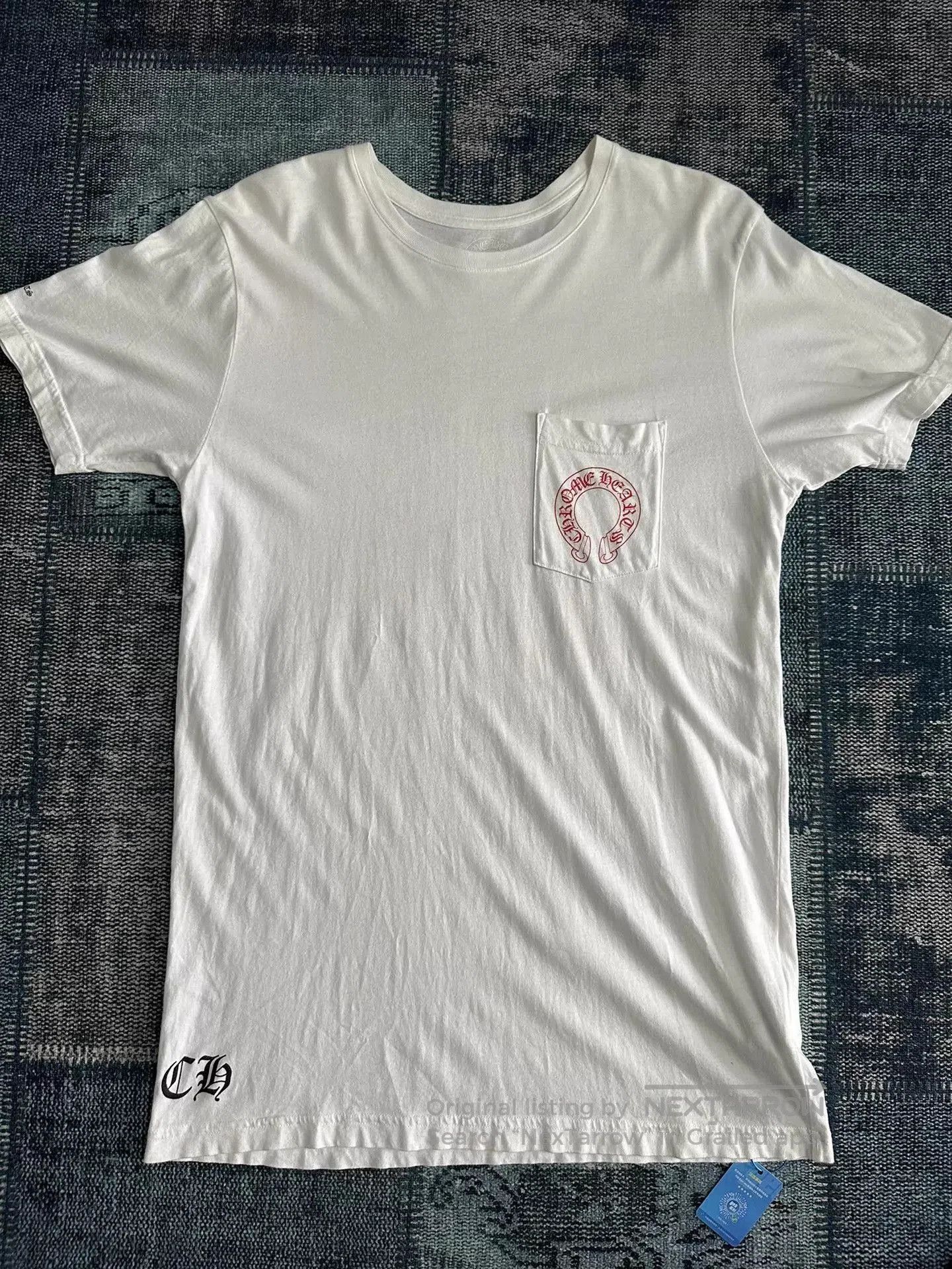 Chrome Hearts White Short-Sleeve Graphic T-Shirt. Size US L / EU 52-54 / 3 - 6 Thumbnail