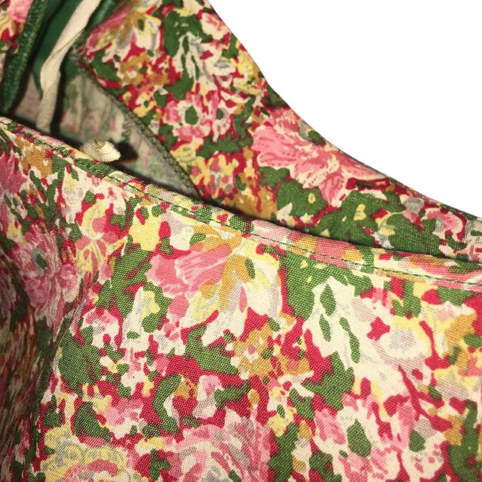 Other VTG E.D. Michaels Melanie Drucker Floral A Line Dress 9/10 Size M / US 6-8 / IT 42-44 - 2 Thumbnail