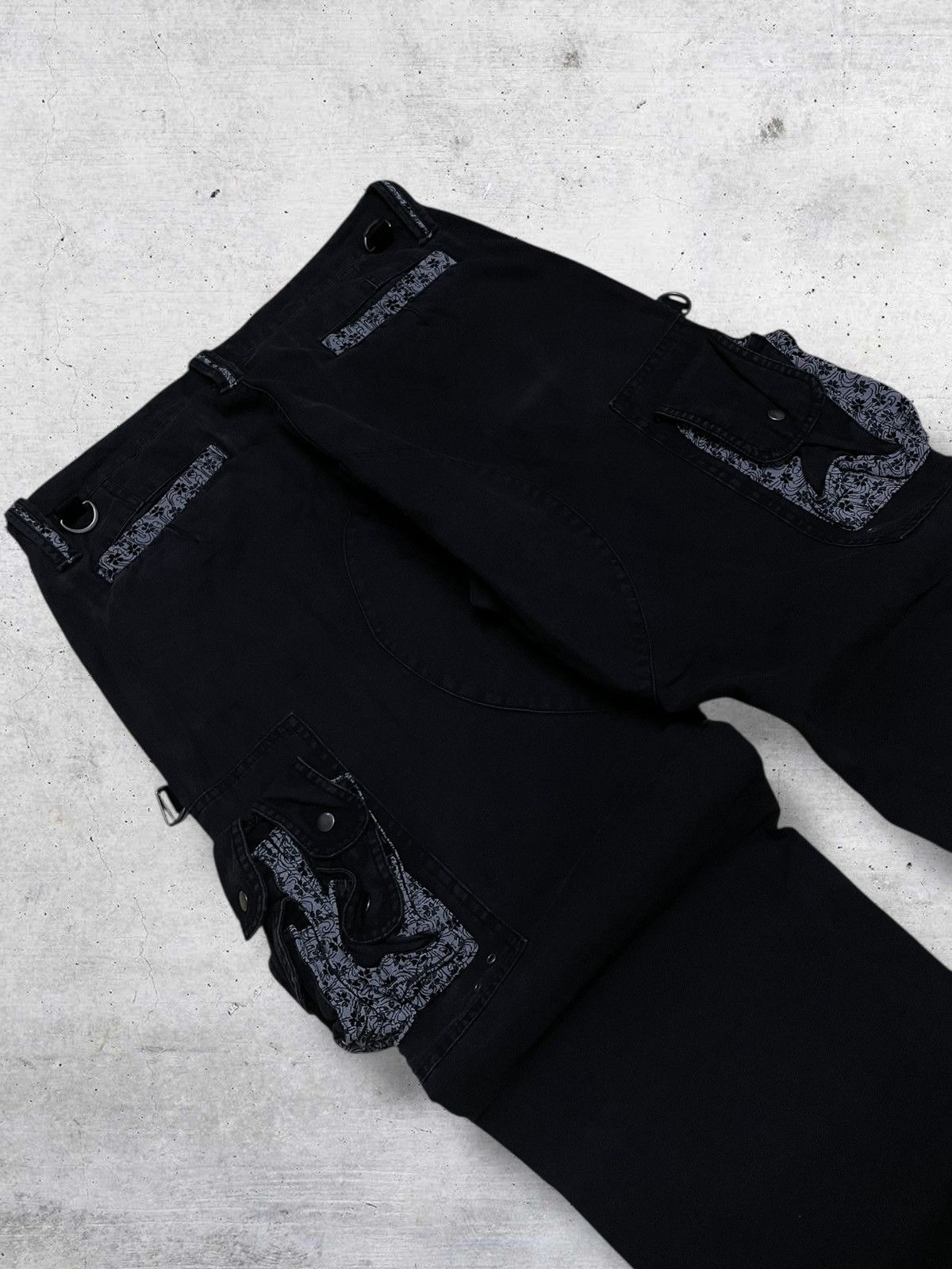 PPFM VINTAGE JAPAN TRADITIONAL 90S OG DESIGNER UTILITY CARGO PANT Size US 34 / EU 50 - 16 Thumbnail