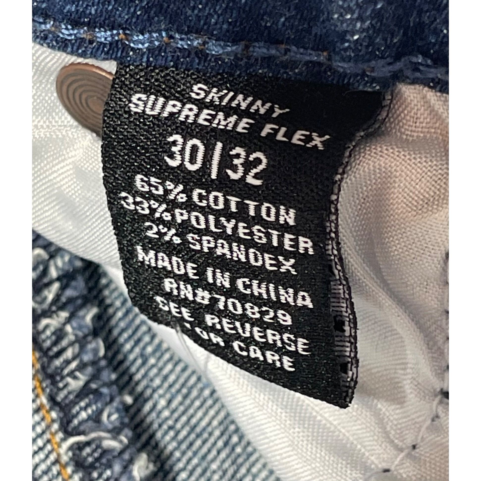rue21 Rue 21 - Men's Supreme Flex Skinny Jeans Distressed - Light Size US 30 / EU 46 - 8 Thumbnail