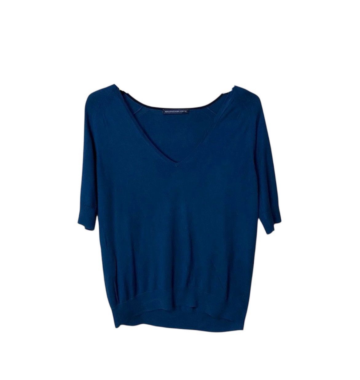 Balenciaga Balenciaga Knit V Neck Size S / US 4 / IT 40 - 1 Thumbnail