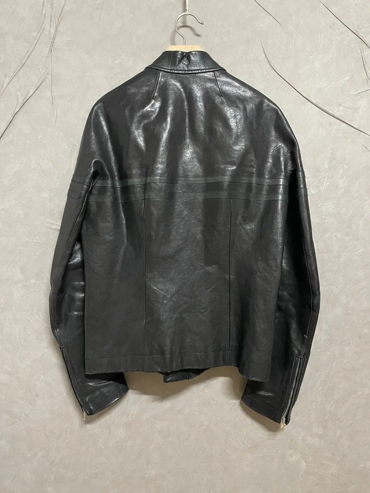 Rick Owens 52 / Rick owens archive horse leather jacket | Grailed