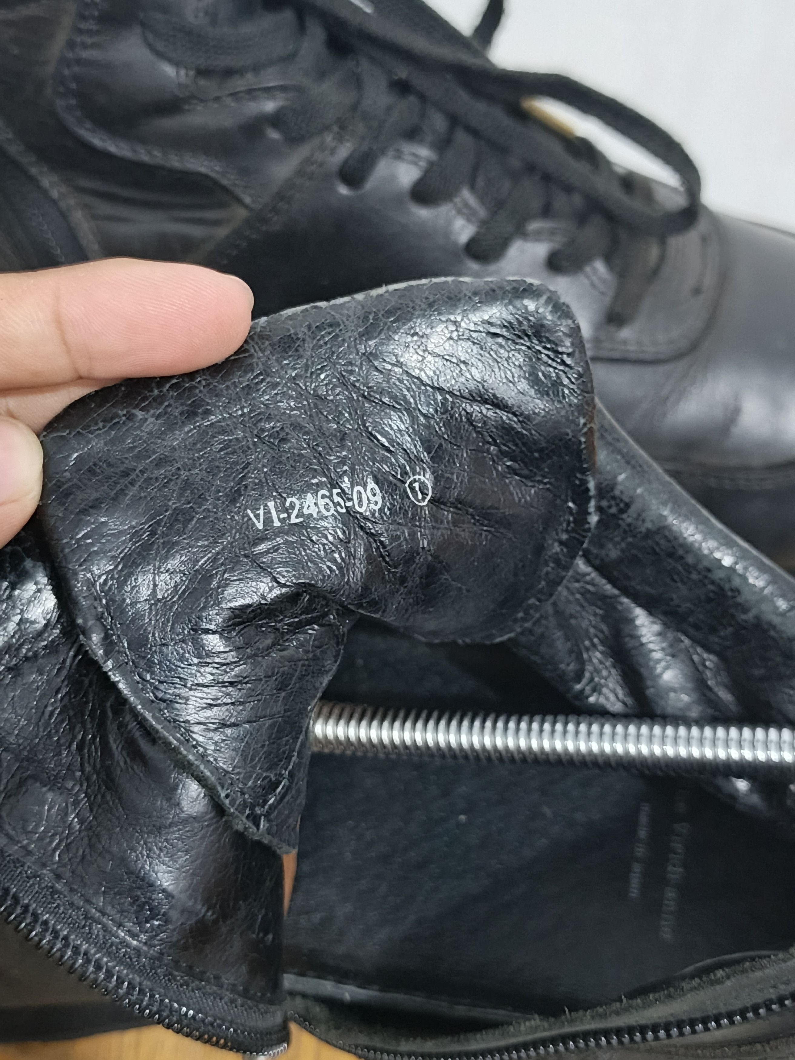 The Viridi-anne The Viridi-anne - 15AW - Side Zip Midcut Sneakers Size US 9.5 / EU 42-43 - 8 Thumbnail