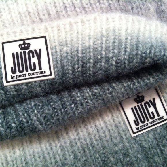 Juicy Couture JUICY COUTURE WOMEN'S NEW ACRYLIC BLEND SCARF+HAT SET Size ONE SIZE - 5 Thumbnail