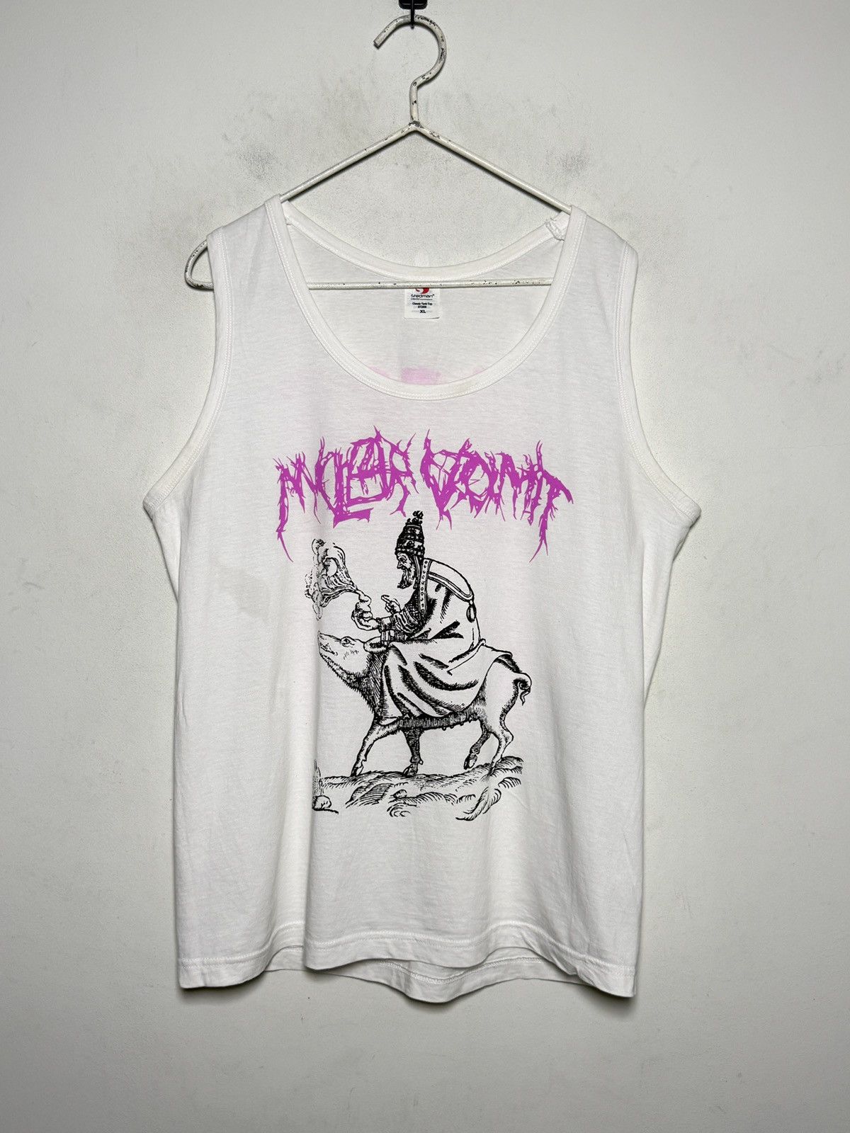 Band Tees Nuclear Vomit grindcore tank top Size US M / EU 48-50 / 2 - 1 Thumbnail