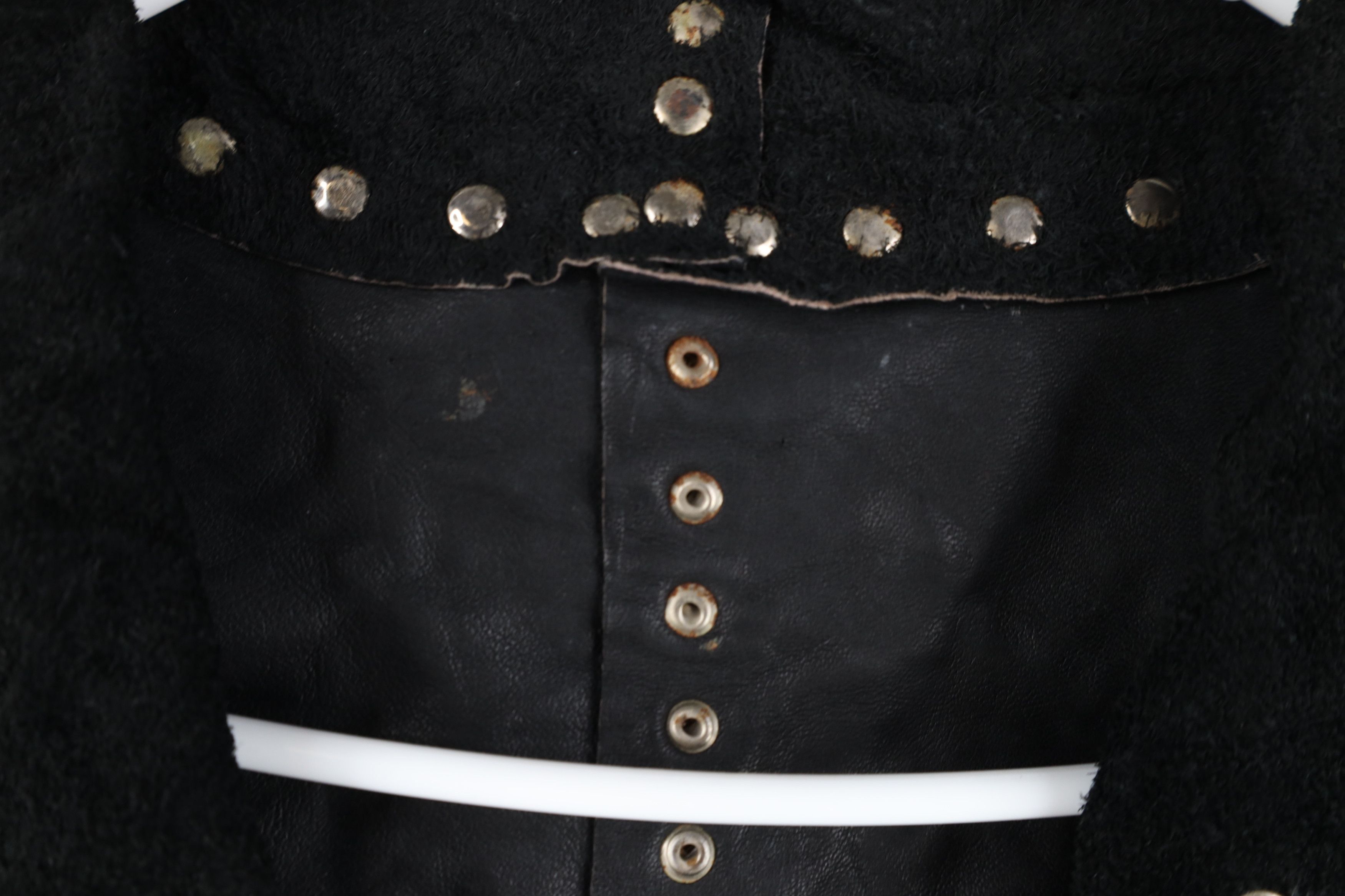 Vintage Vintage 60s 70s Fringed Suede Leather Open Front Jacket Size L / US 10 / IT 46 - 9 Thumbnail
