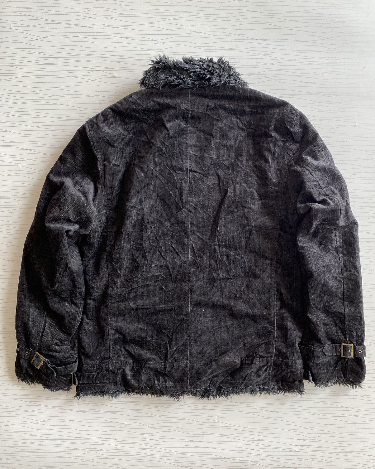 14th Addiction JAPANESE SMITH’S FUR JACKET MULTI ZIPPER GHOTIC PUNK Size US L / EU 52-54 / 3 - 10 Thumbnail