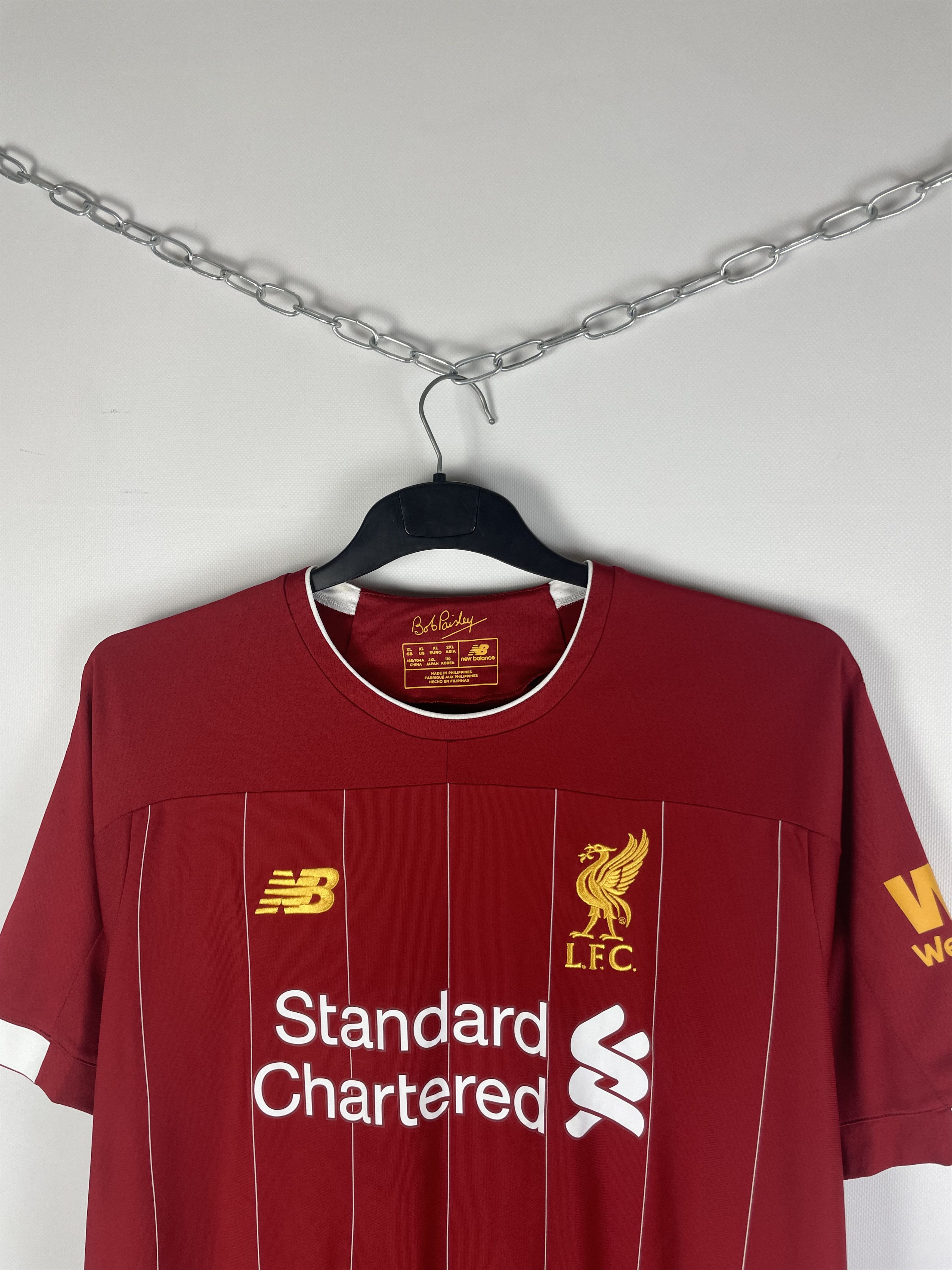 New Balance New Balance Liverpool T-Shirt Jersey Size US XL / EU 56 / 4 - 3 Thumbnail