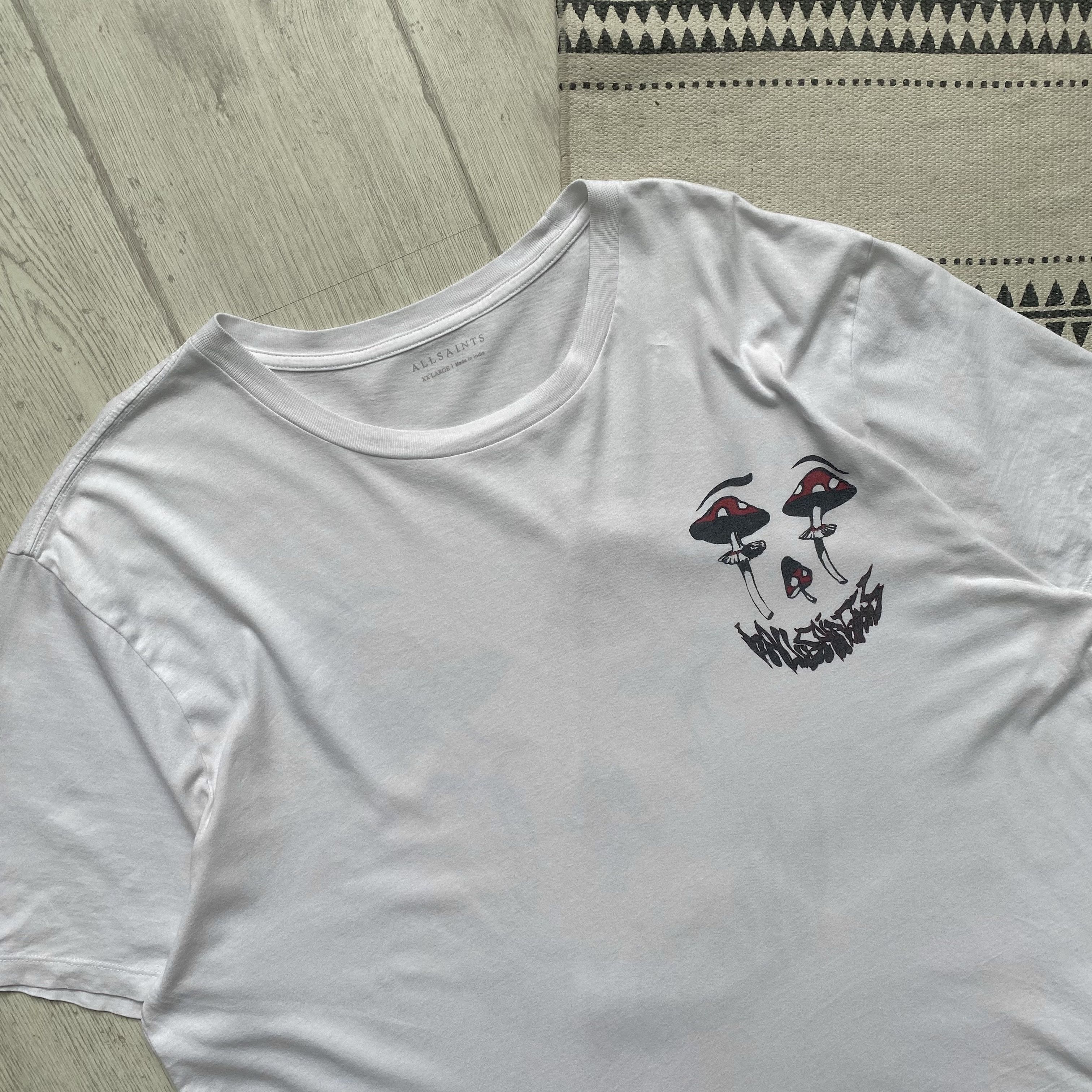 Allsaints 🍄 Vintage ALLSAINTS the big logo Faded Size US XXL / EU 58 / 5 - 3 Thumbnail