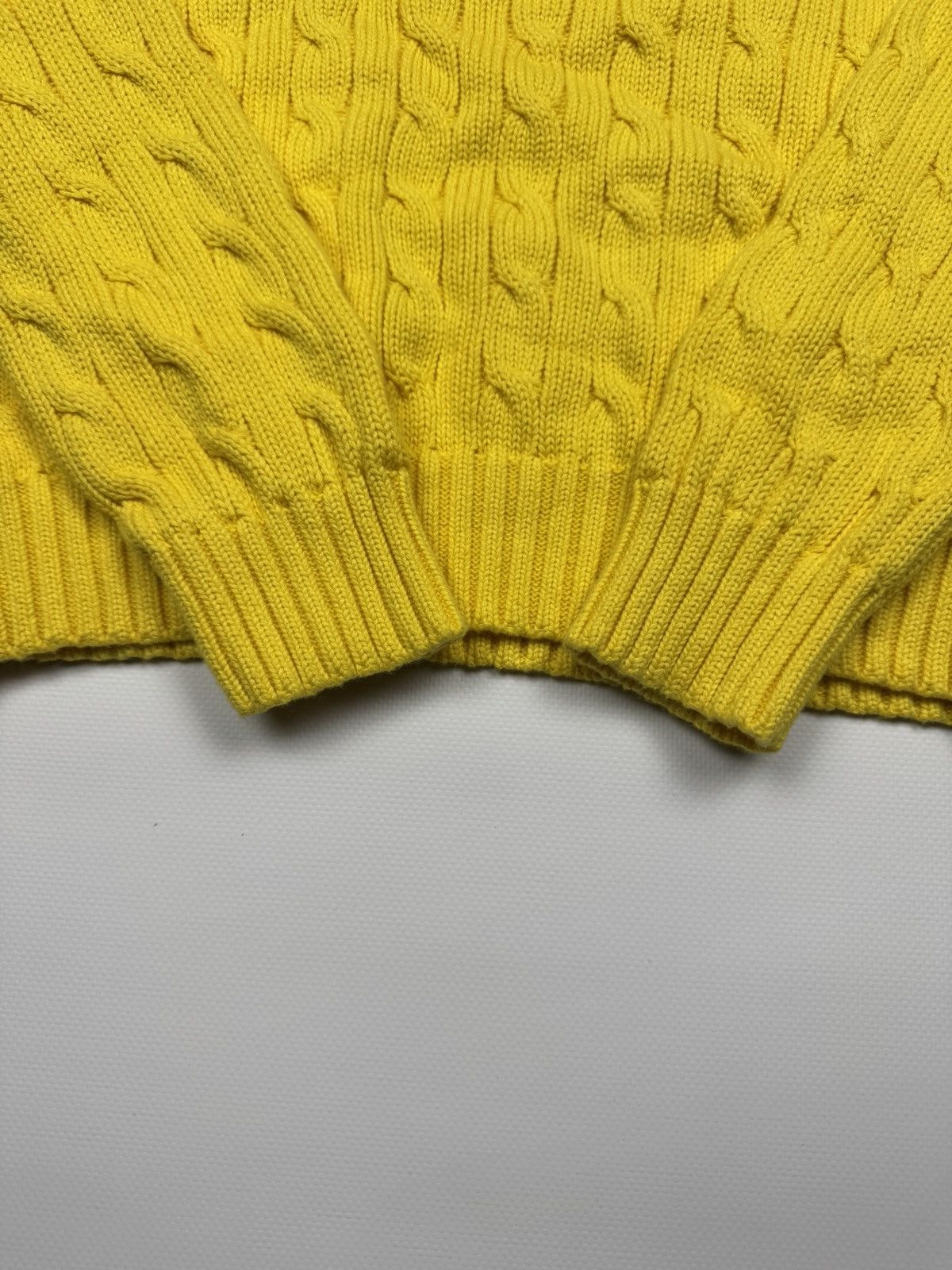 Polo Ralph Lauren Vintage Polo Ralph Lauren Woman Chanky Knit V-neck Sweater Size L / US 10 / IT 46 - 5 Thumbnail