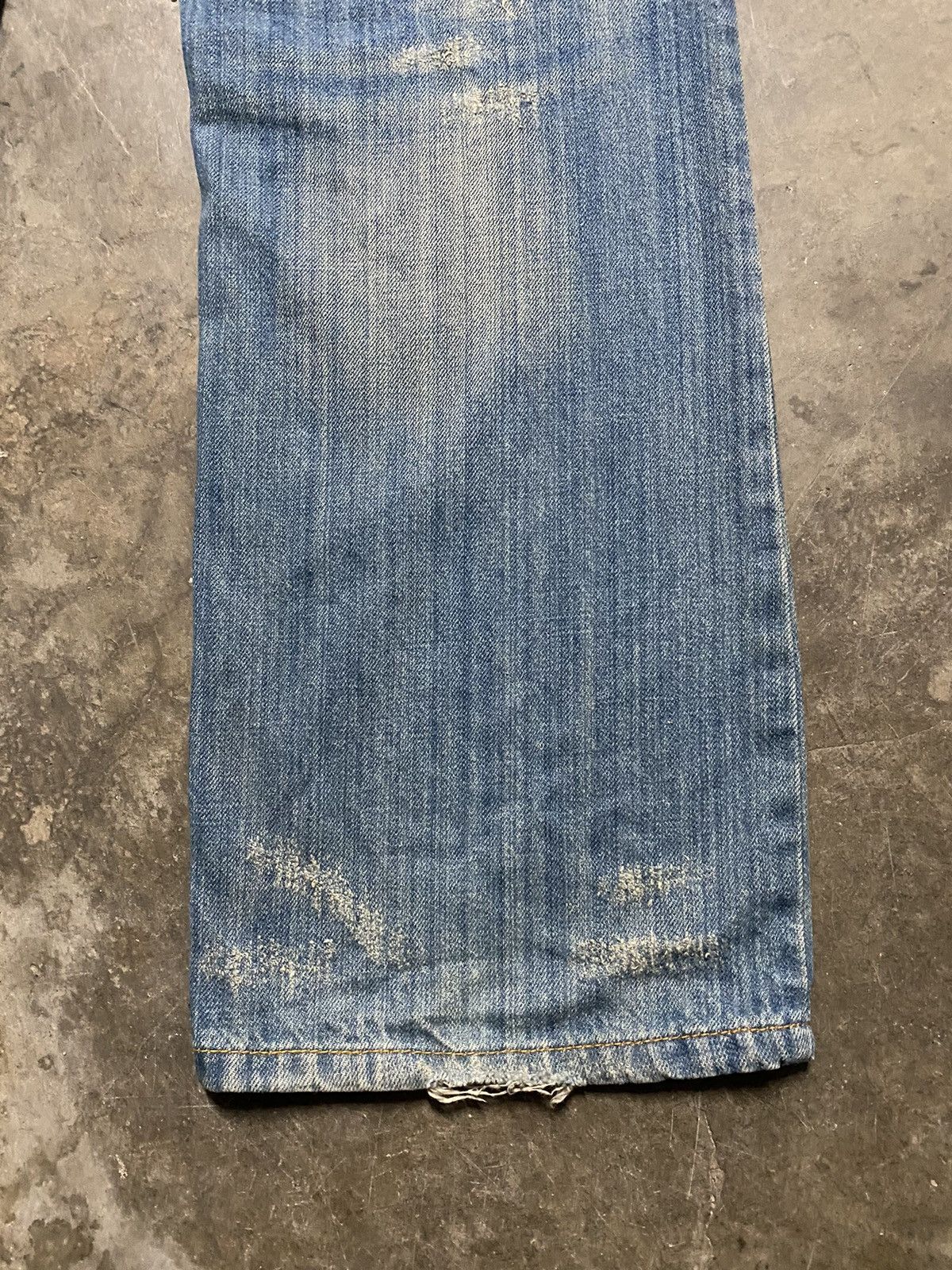 Dolce & Gabbana × Hysteric Glamour × If Six Was Nine Dolce & Gabbana Made in Italy Trash Distressed Denim @act233 Size US 33 - 7 Thumbnail