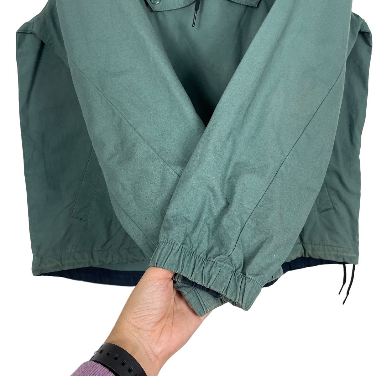 Reebok 💥REEBOK ANORAK OUTDOOR HOODIE PULLOVER Size US M / EU 48-50 / 2 - 10 Thumbnail