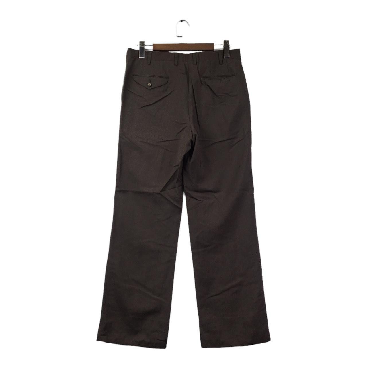 Burberry Vtg 90’ BURBERRY LONDON Minimalist Brown Pant Trouser Size 32" / US 10 / IT 46 - 4 Thumbnail