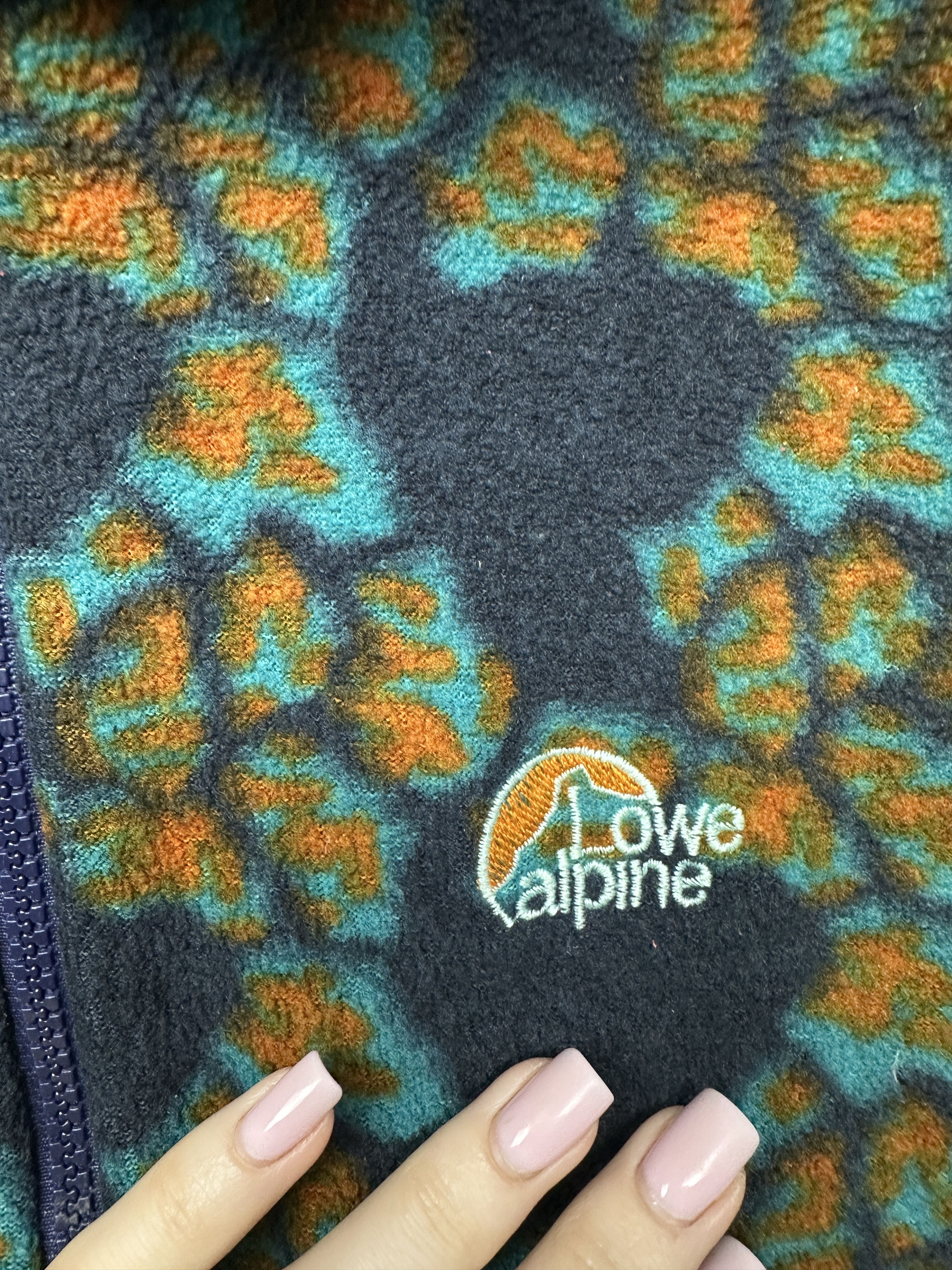 Vintage Lowe Alpine Vintage Mens Half Zip Fleece Jacket Size US XL / EU 56 / 4 - 3 Thumbnail