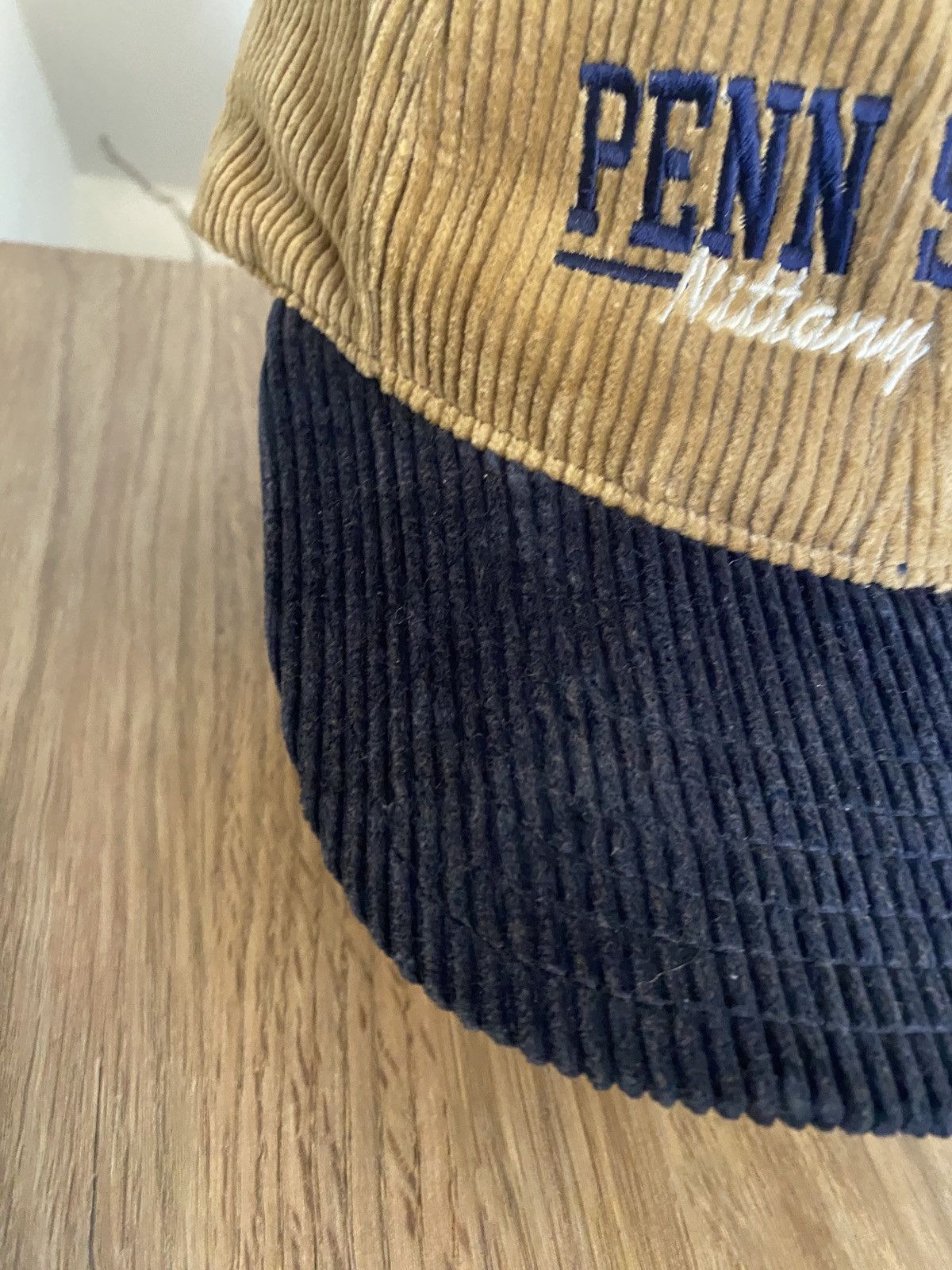 NCAA Vintage 80’s Penn State Nittany Lions Thick Corduroy Cap Hat Size ONE SIZE - 7 Thumbnail